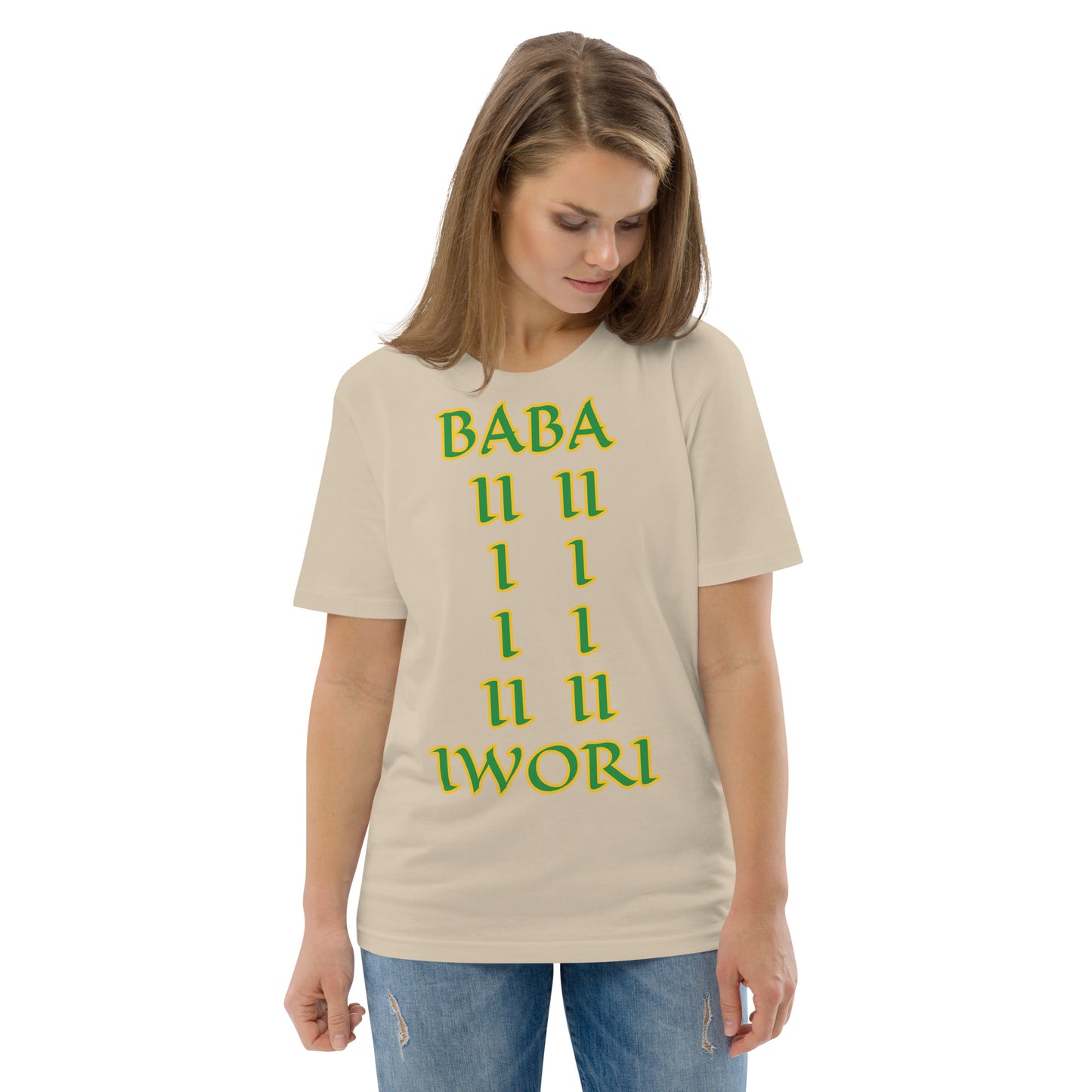 Baba Iwori Lucumi Unisex organic cotton t-shirt