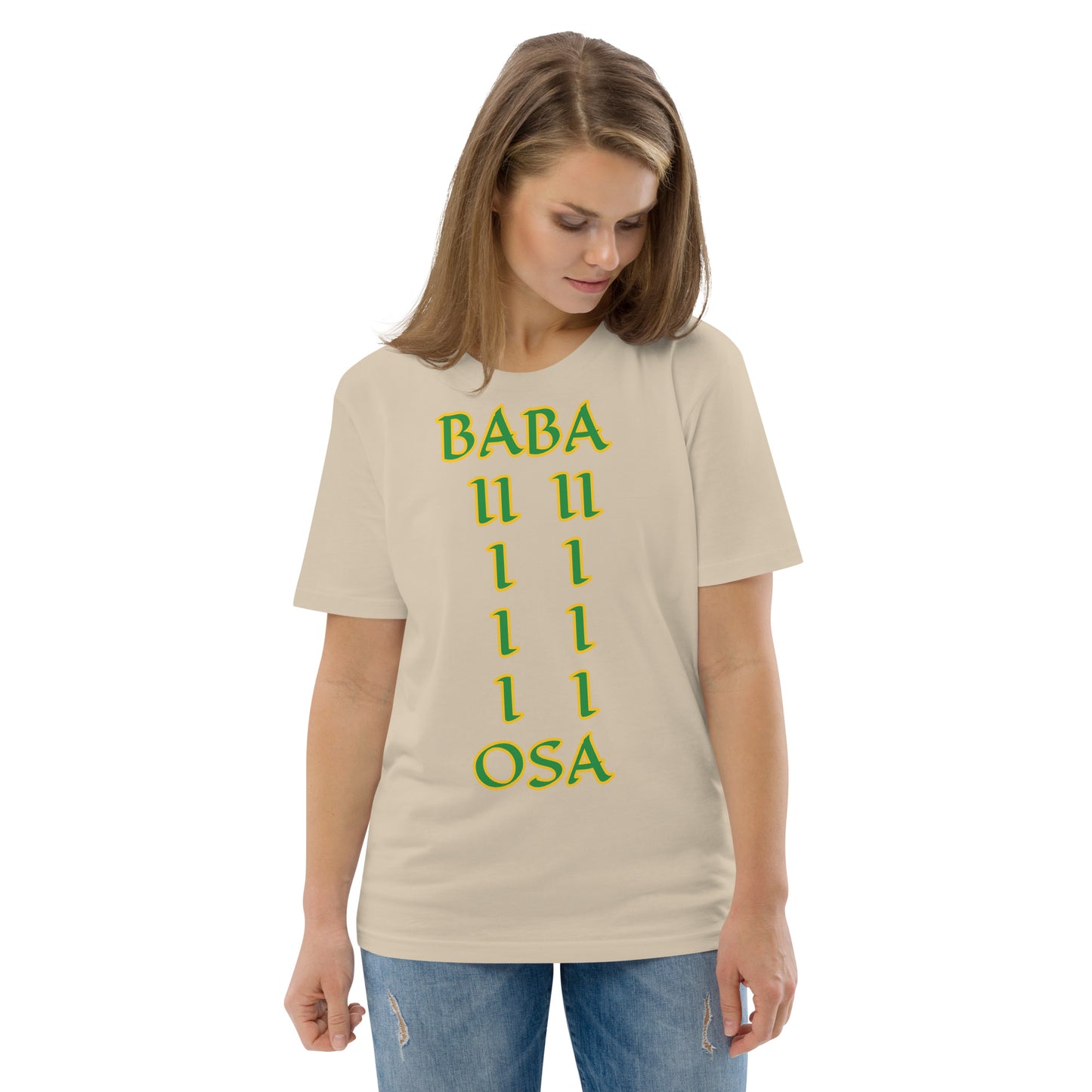 Baba Osa Lucumi Unisex organic cotton t-shirt