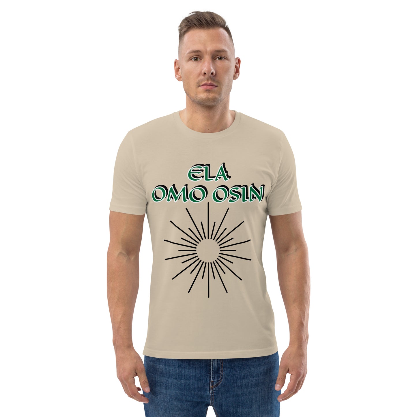 ELA Omo Osin Aje-Ju-Ogun  Unisex organic cotton t-shirt