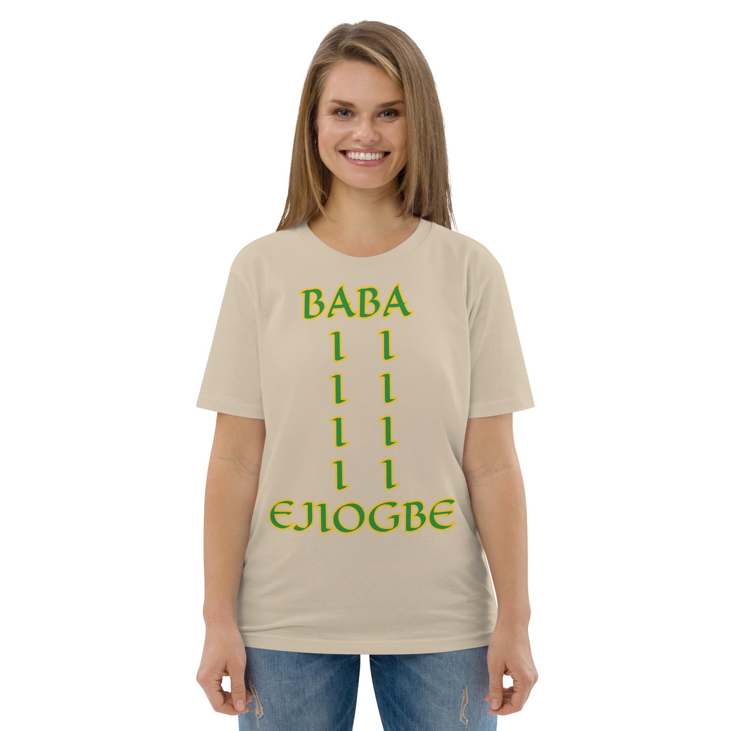 Baba EjiOgbe Lucumi Unisex organic cotton t-shirt