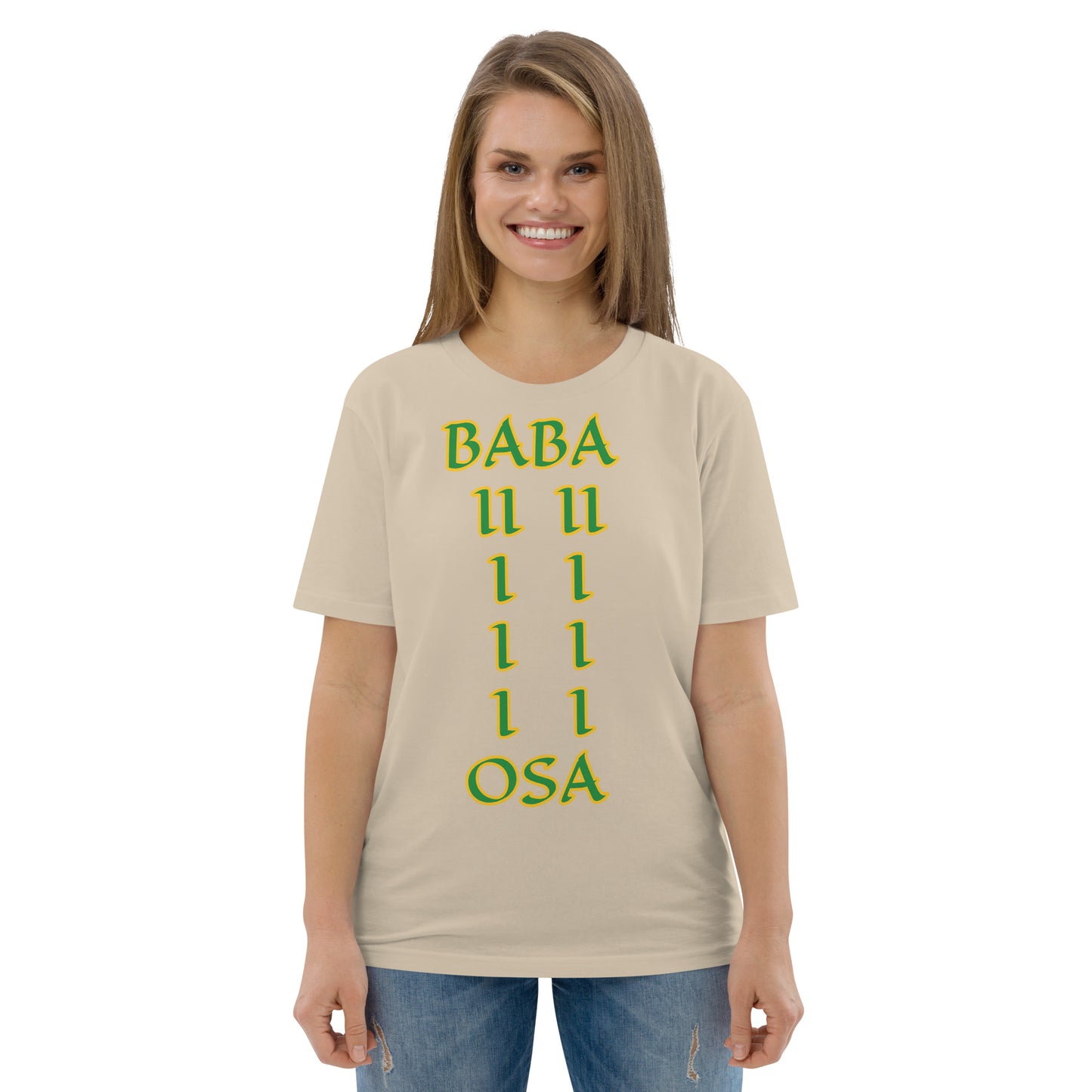 Baba Osa Lucumi Unisex organic cotton t-shirt