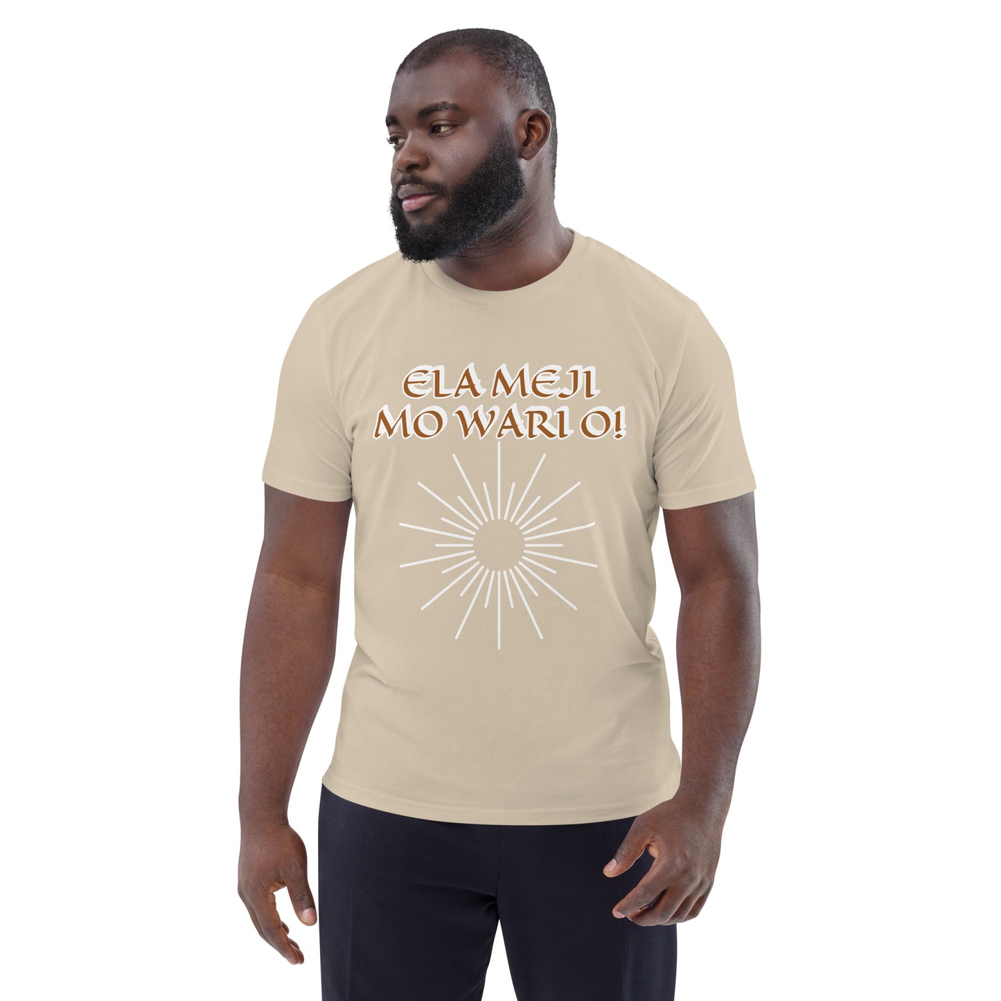 ELA Meji Reverse Unisex organic cotton t-shirt