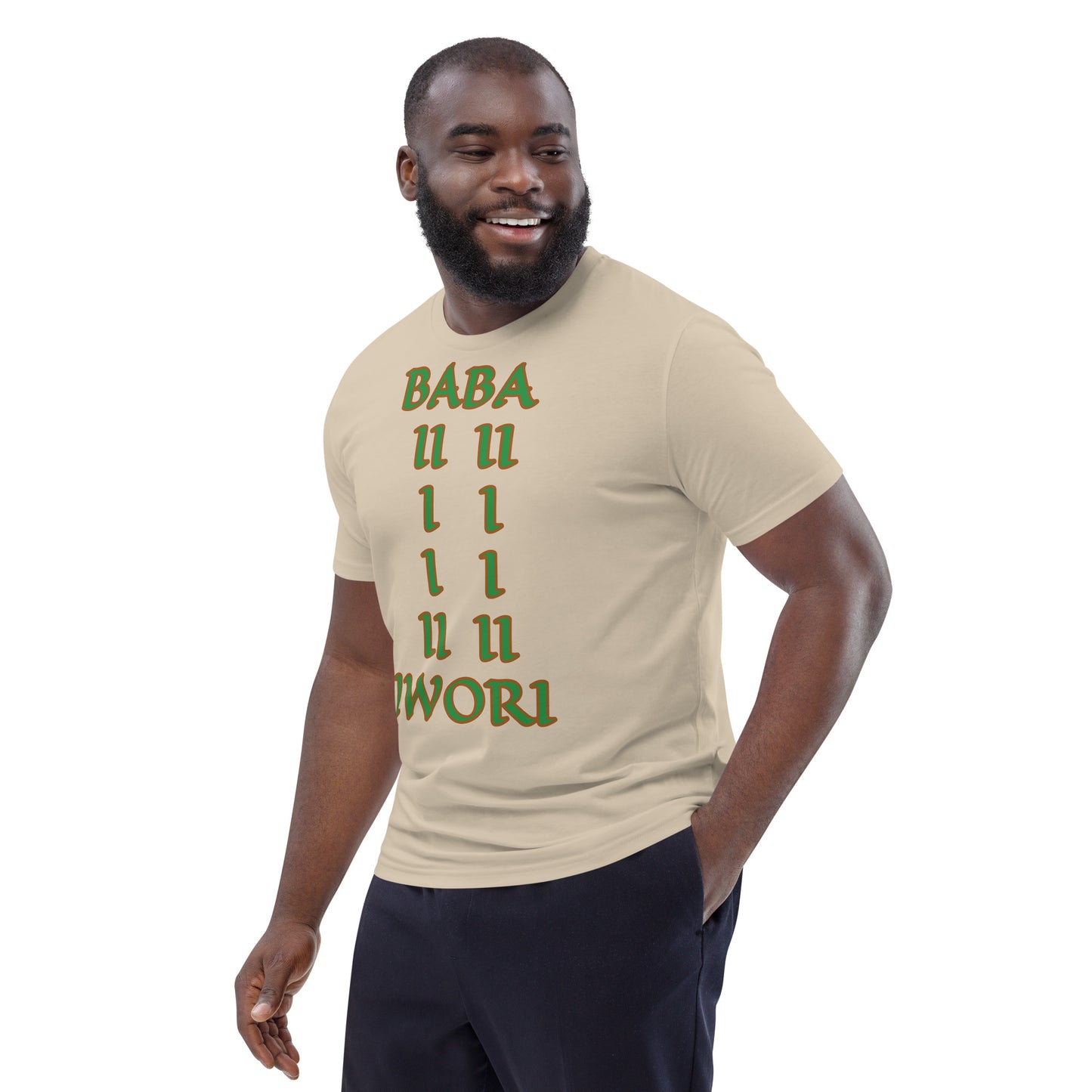 Baba Iwori Isese Unisex organic cotton t-shirt