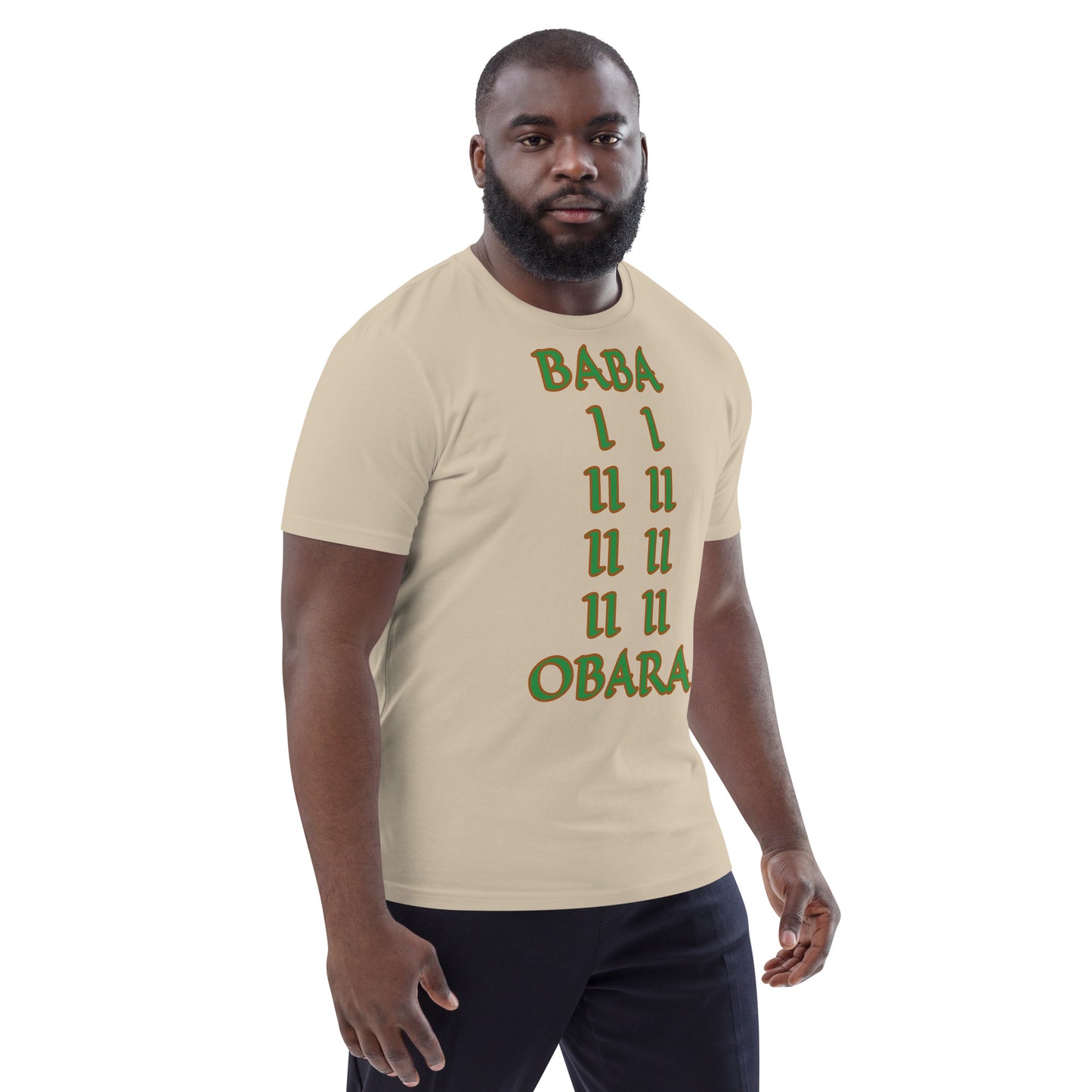 Baba Obara Isese Unisex organic cotton t-shirt