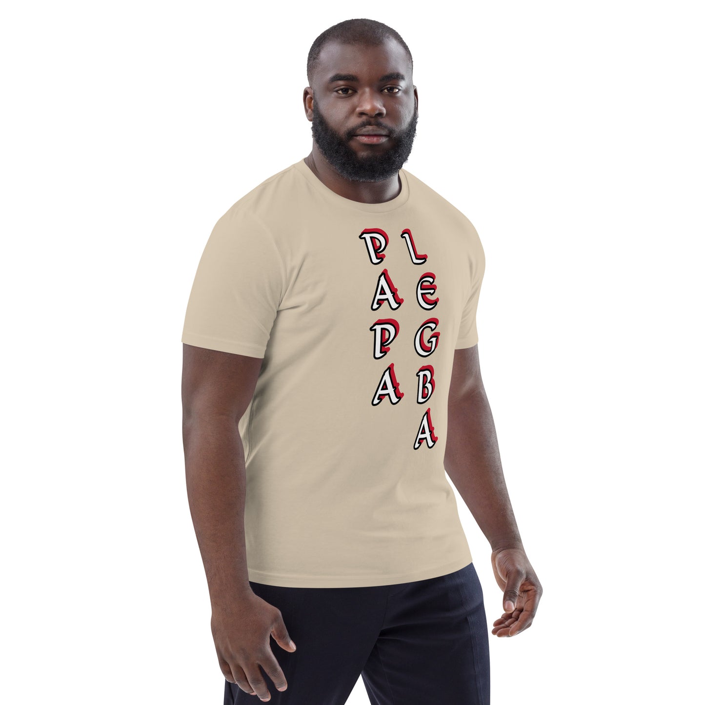 Papa Legba Vertical 1 Unisex organic cotton t-shirt