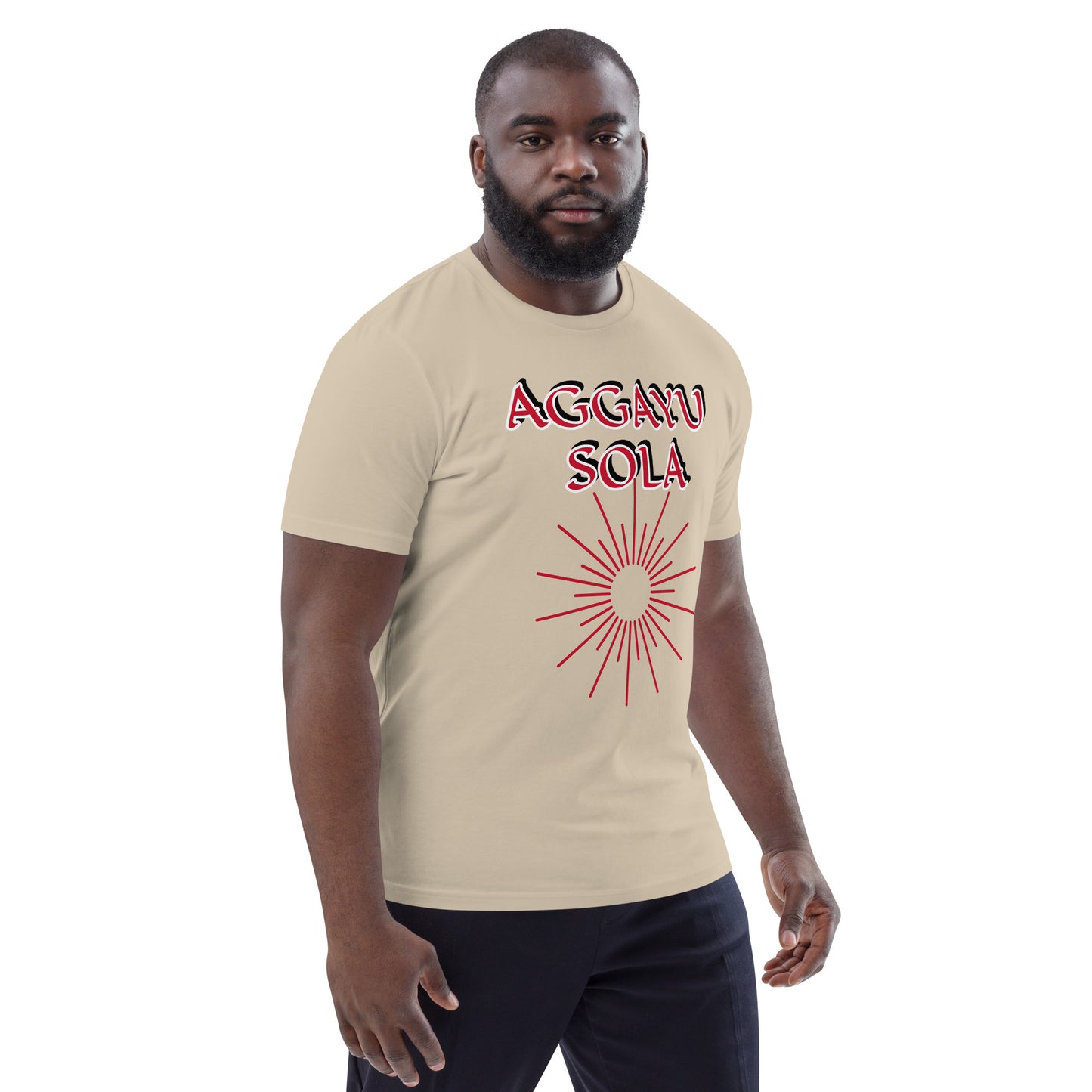 Aggayu Sola 1 Unisex organic cotton t-shirt