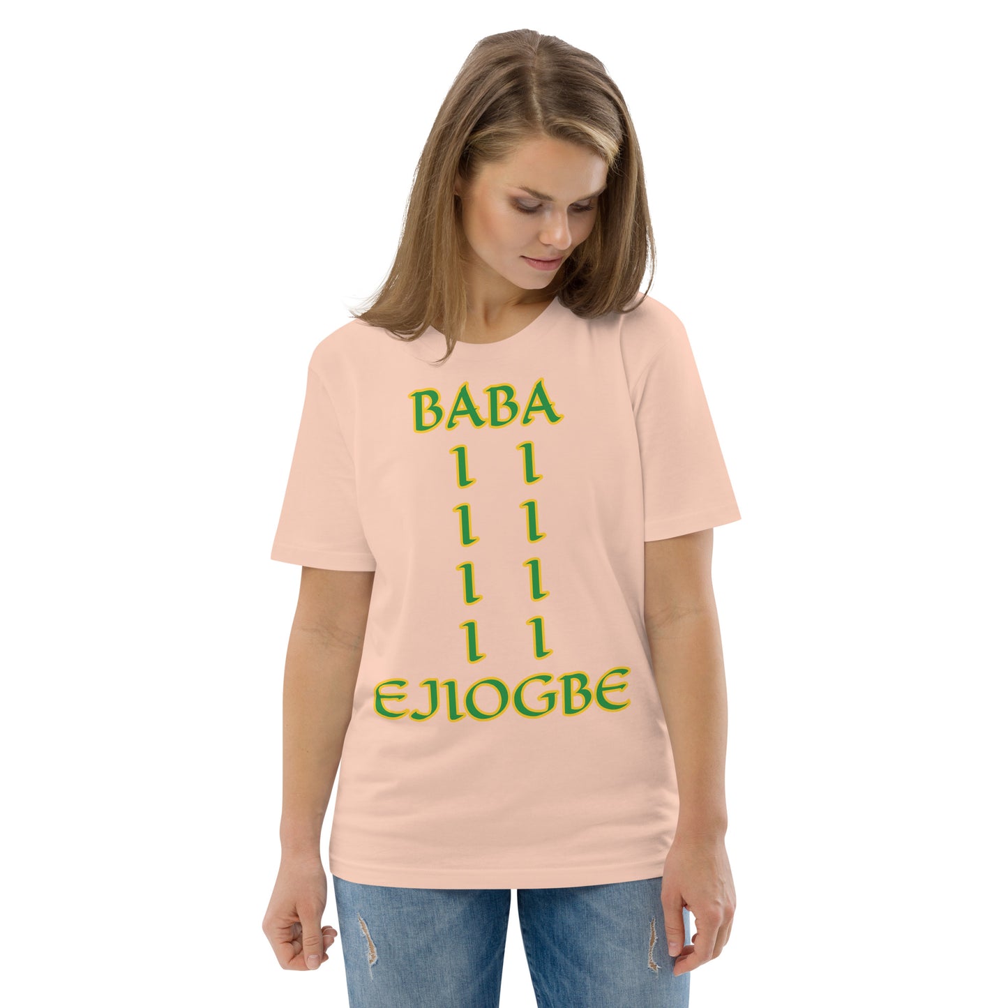 Baba EjiOgbe Lucumi Unisex organic cotton t-shirt