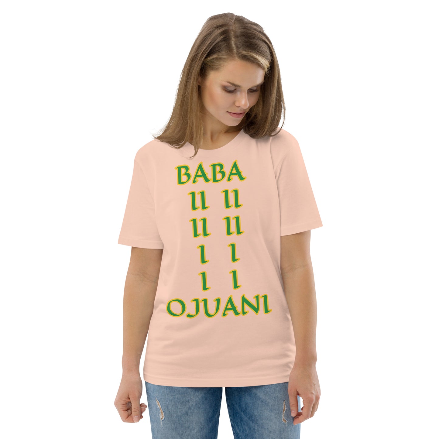 Baba Ojuani Lucumi Unisex organic cotton t-shirt