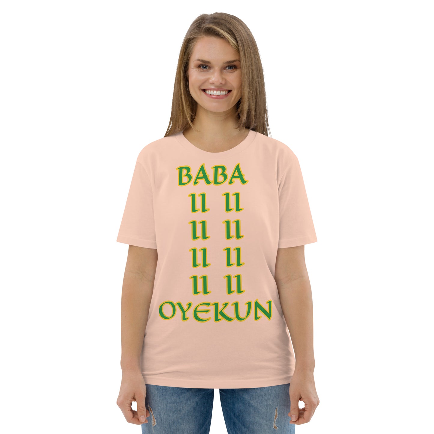 Baba Oyekun Lucumi Unisex organic cotton t-shirt