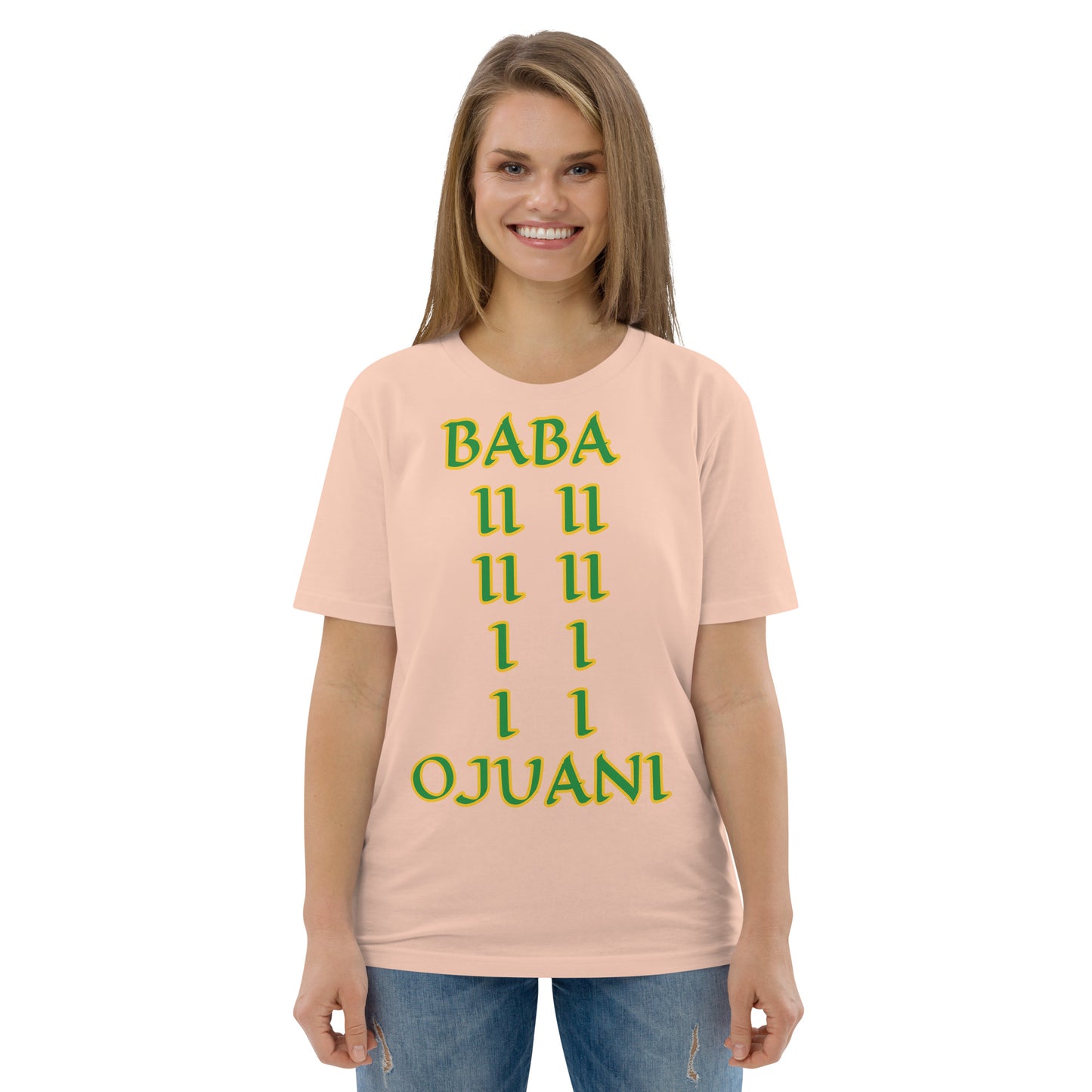 Baba Ojuani Lucumi Unisex organic cotton t-shirt