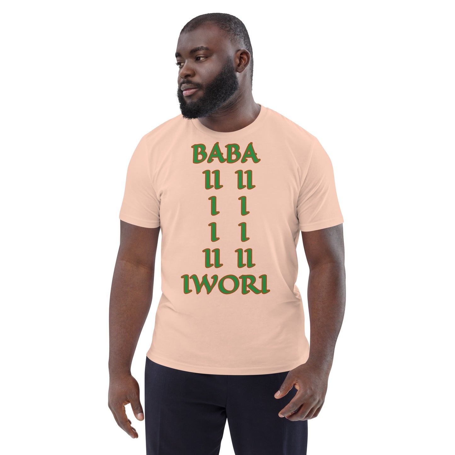 Baba Iwori Isese Unisex organic cotton t-shirt