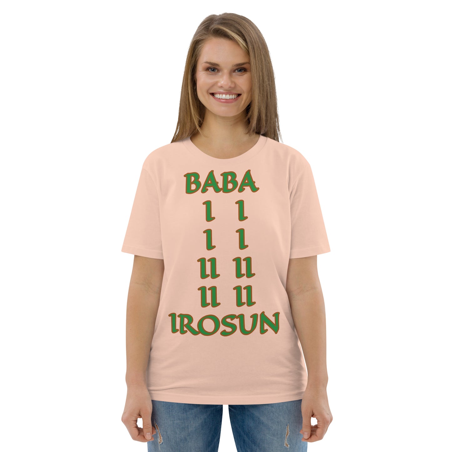 Baba Irosun Isese Unisex organic cotton t-shirt