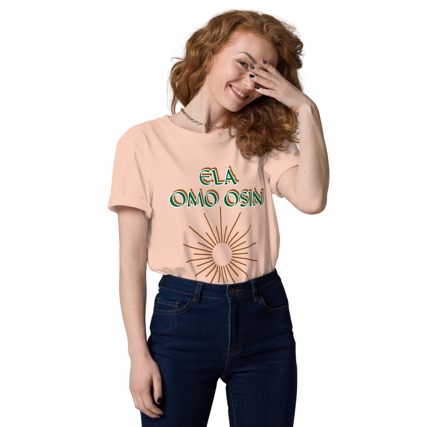 ELA Omo Osin Isese Unisex organic cotton t-shirt