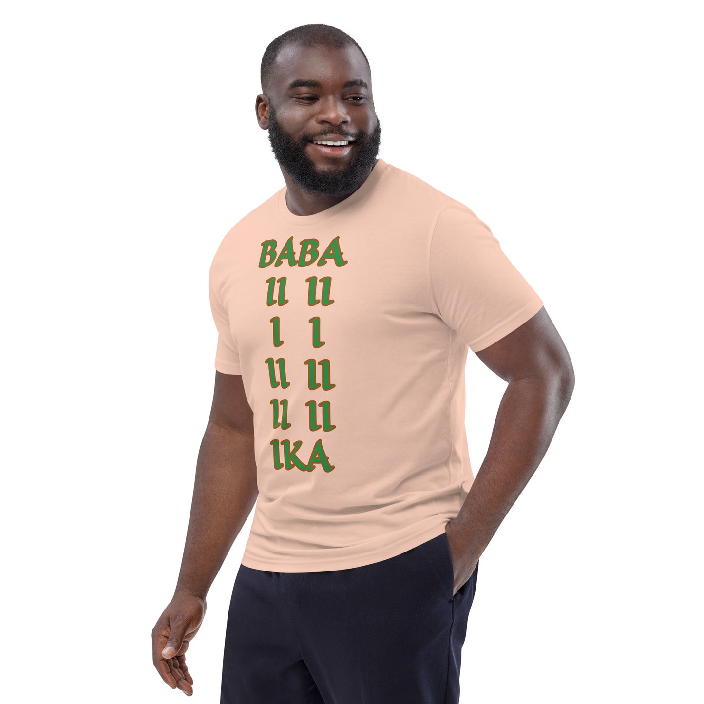 Baba Ika Isese Unisex organic cotton t-shirt