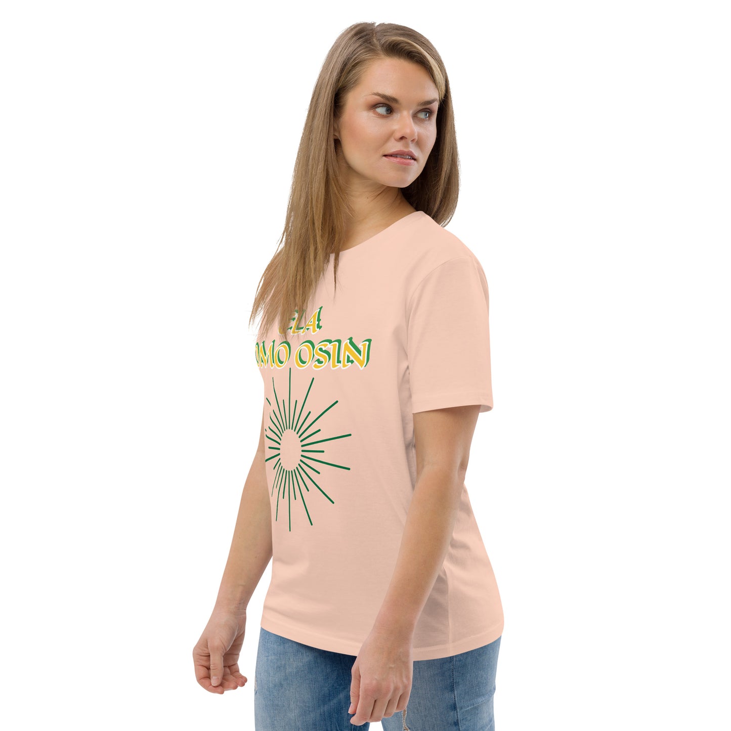 ELA Omo Osin Lucumi Reverse Unisex organic cotton t-shirt