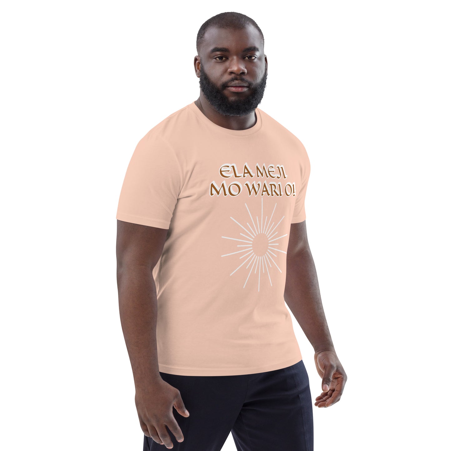 ELA Meji Reverse Unisex organic cotton t-shirt