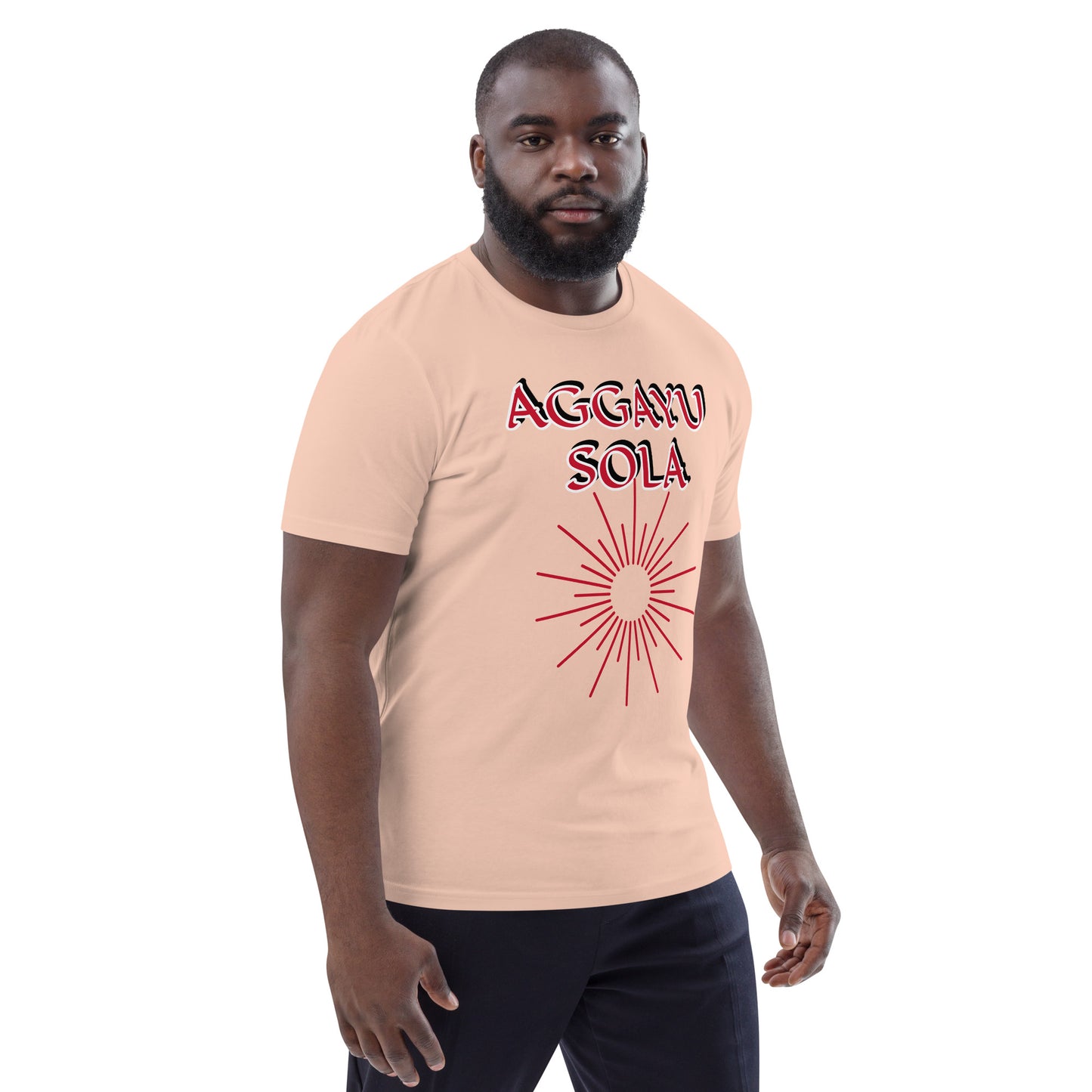 Aggayu Sola 1 Unisex organic cotton t-shirt