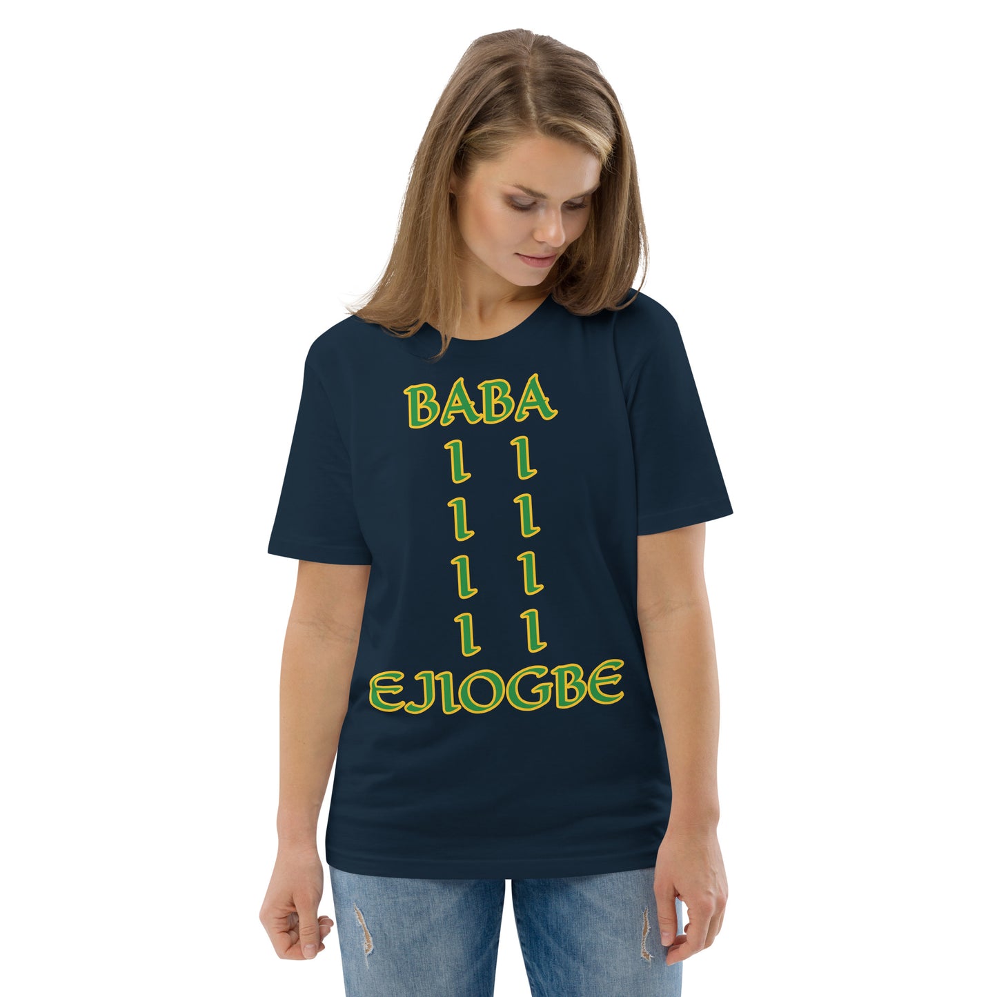 Baba EjiOgbe Lucumi Unisex organic cotton t-shirt