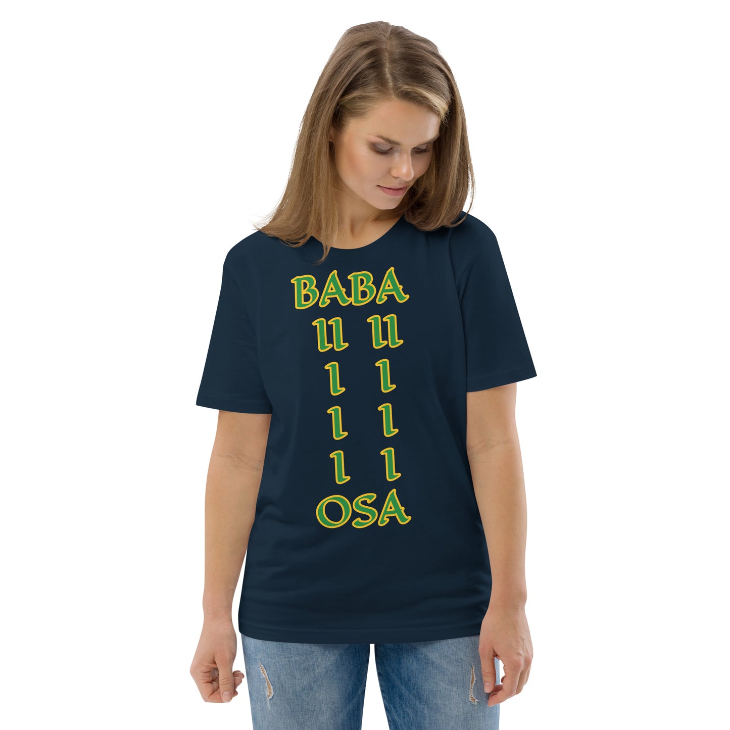 Baba Osa Lucumi Unisex organic cotton t-shirt