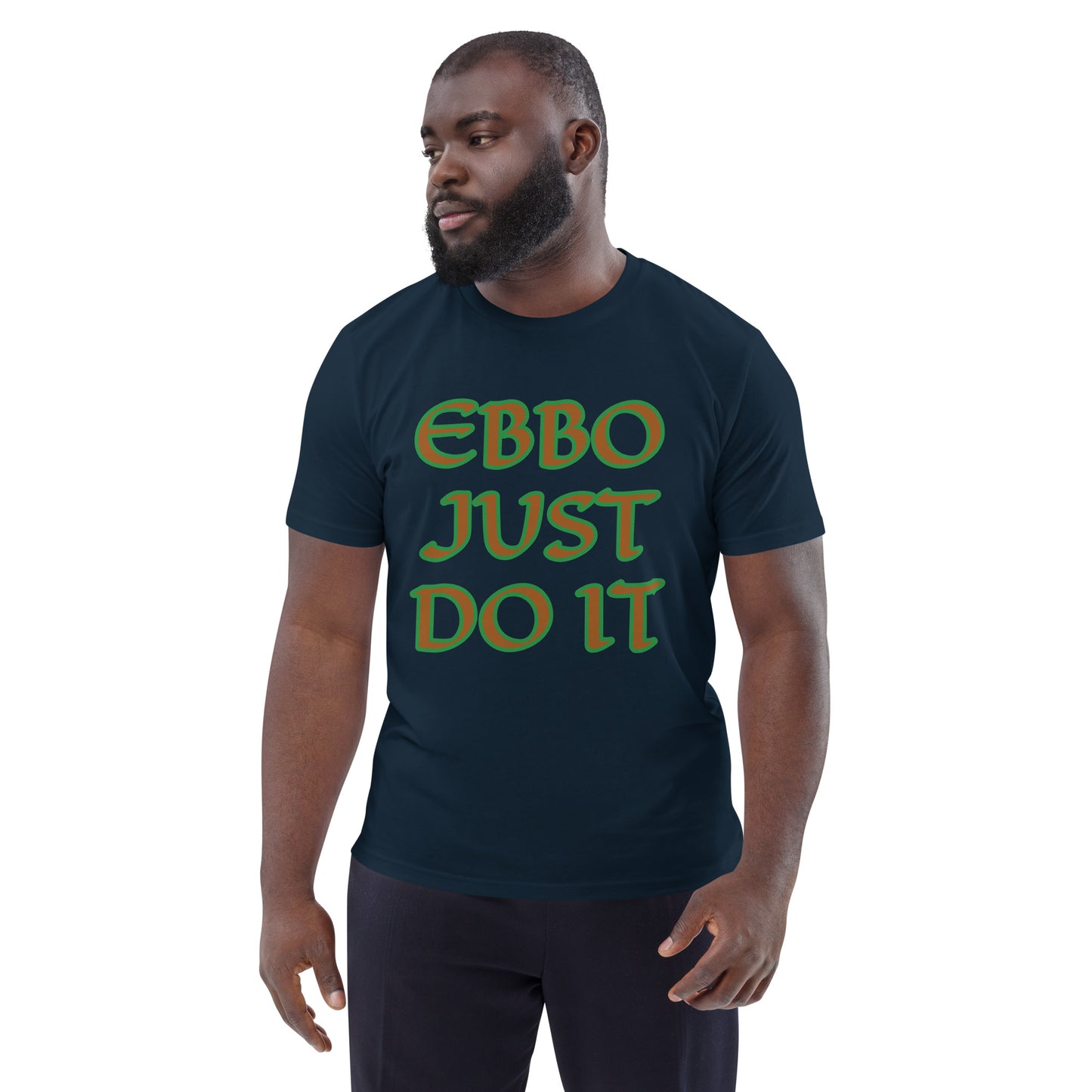 Ebbo Just Do It Isese reverse Unisex organic cotton t-shirt