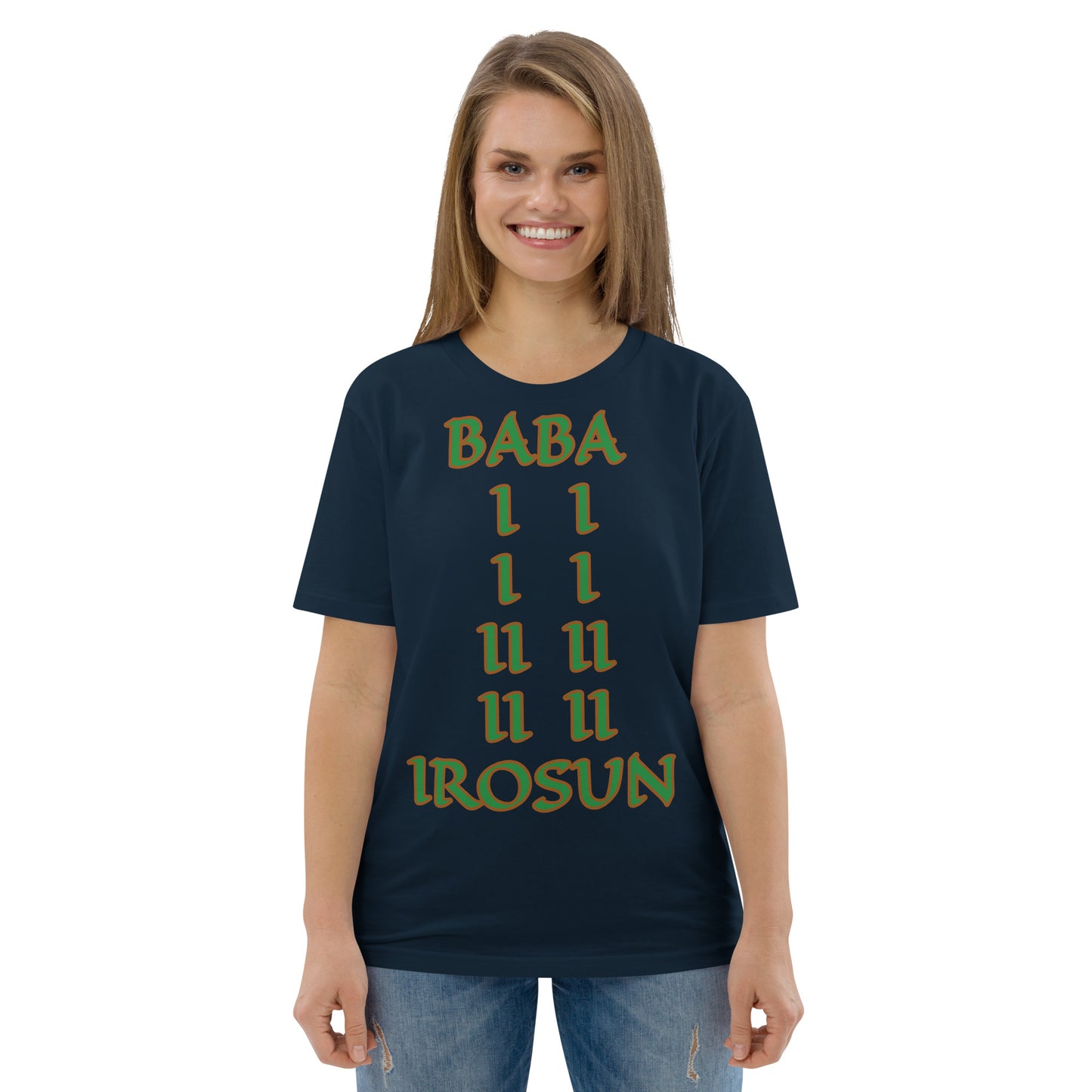 Baba Irosun Isese Unisex organic cotton t-shirt