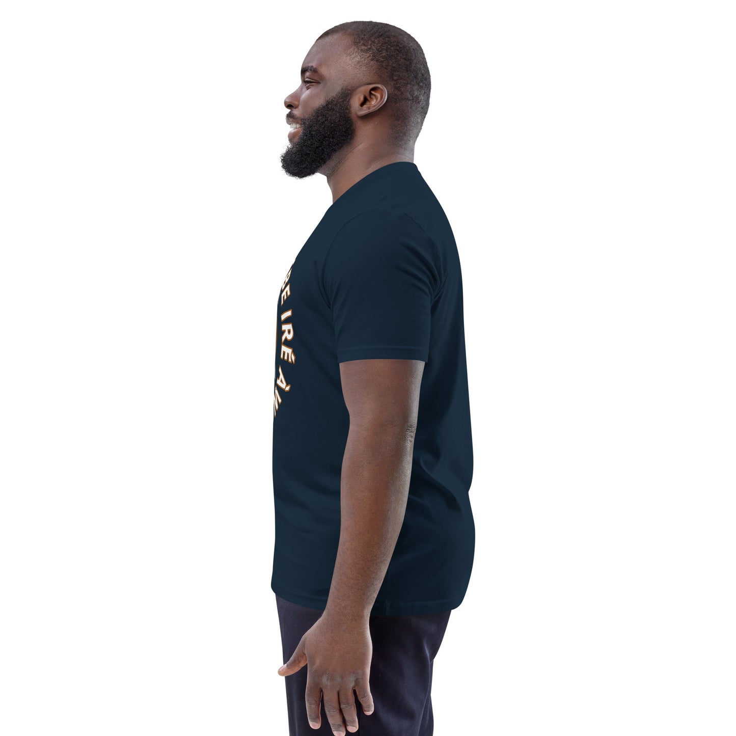 Egbe Ire Awo signature logo 1 Unisex organic cotton t-shirt