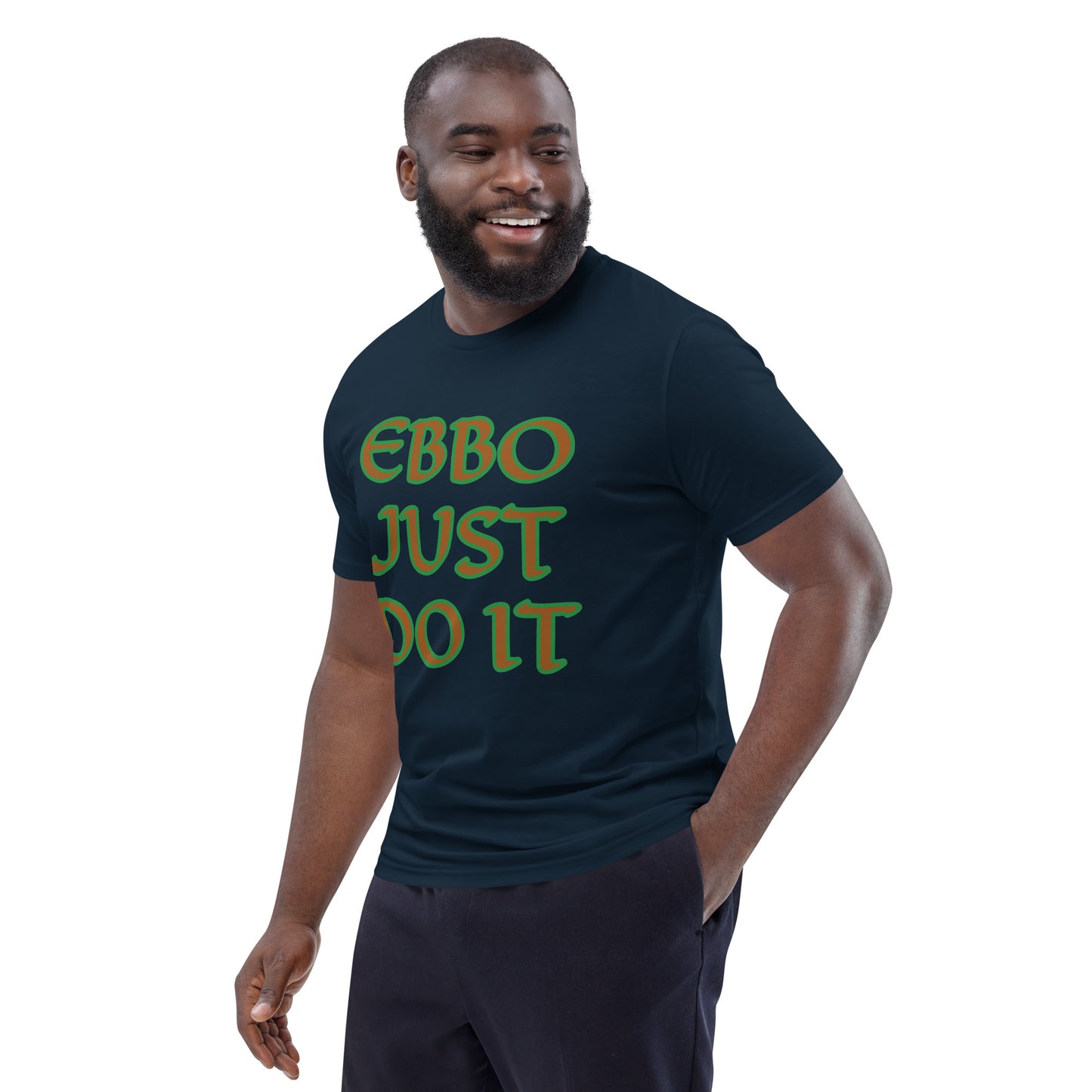 Ebbo Just Do It Isese reverse Unisex organic cotton t-shirt