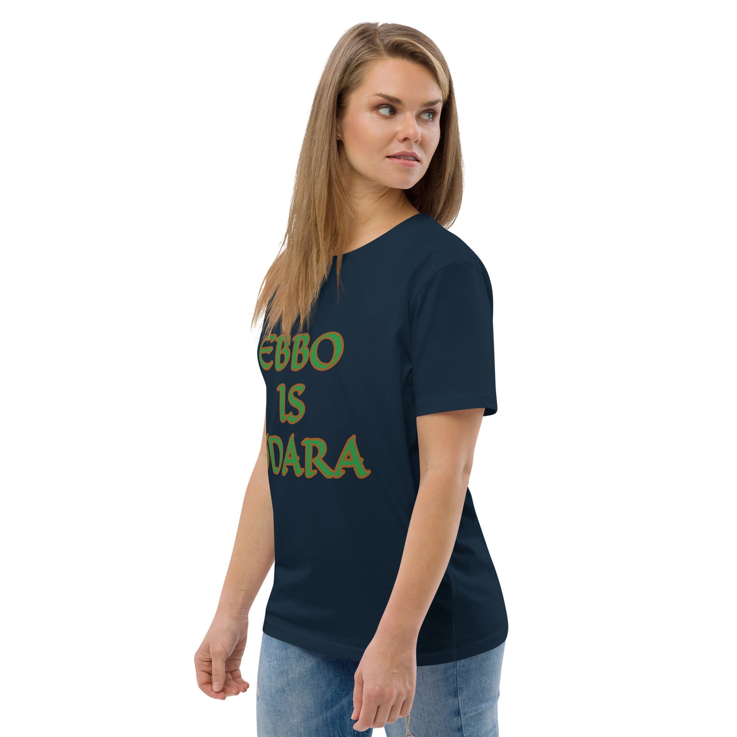 Ebbo is Odara Isese Unisex organic cotton t-shirt