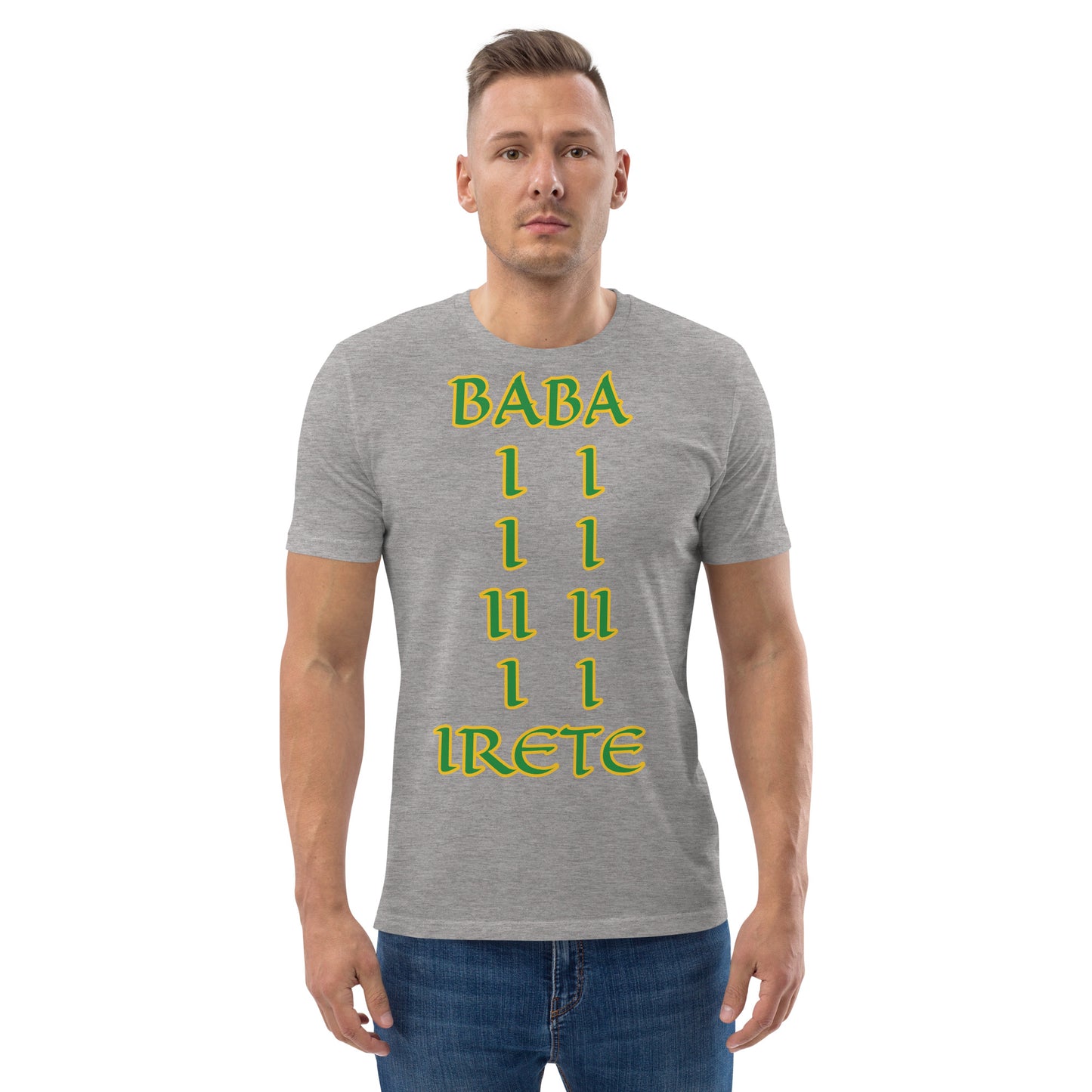 Baba Irete Lucumi Unisex organic cotton t-shirt