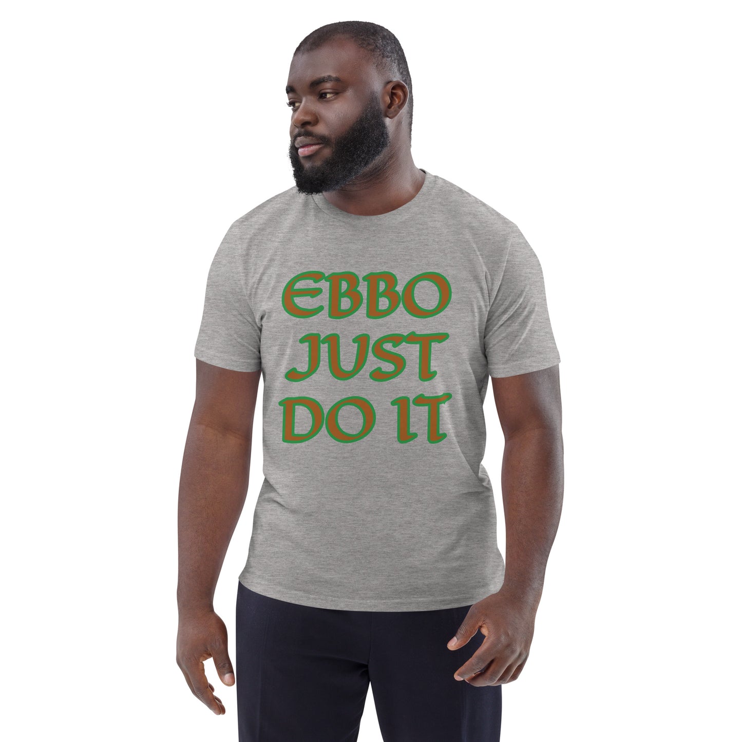 Ebbo Just Do It Isese reverse Unisex organic cotton t-shirt