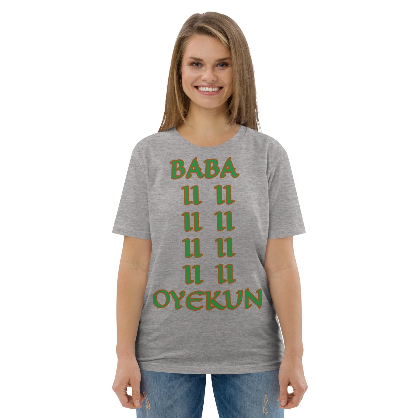 Baba Oyekun Isese Unisex organic cotton t-shirt