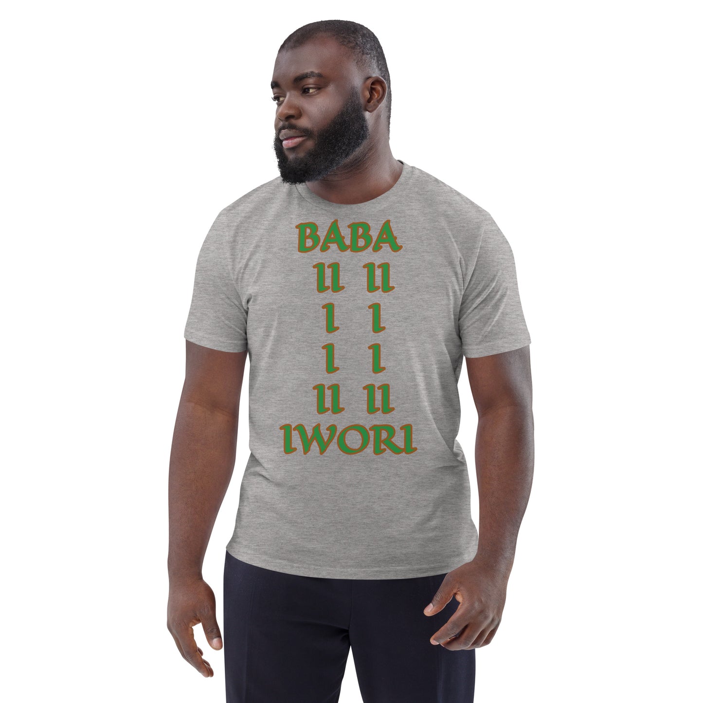 Baba Iwori Isese Unisex organic cotton t-shirt