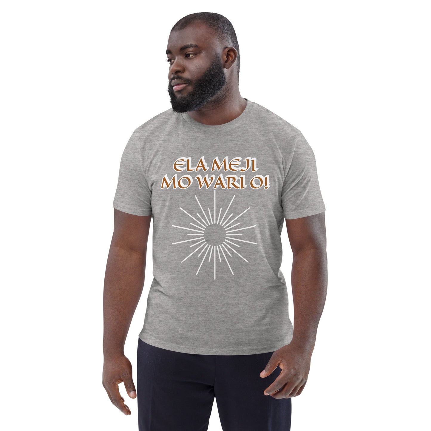 ELA Meji Reverse Unisex organic cotton t-shirt