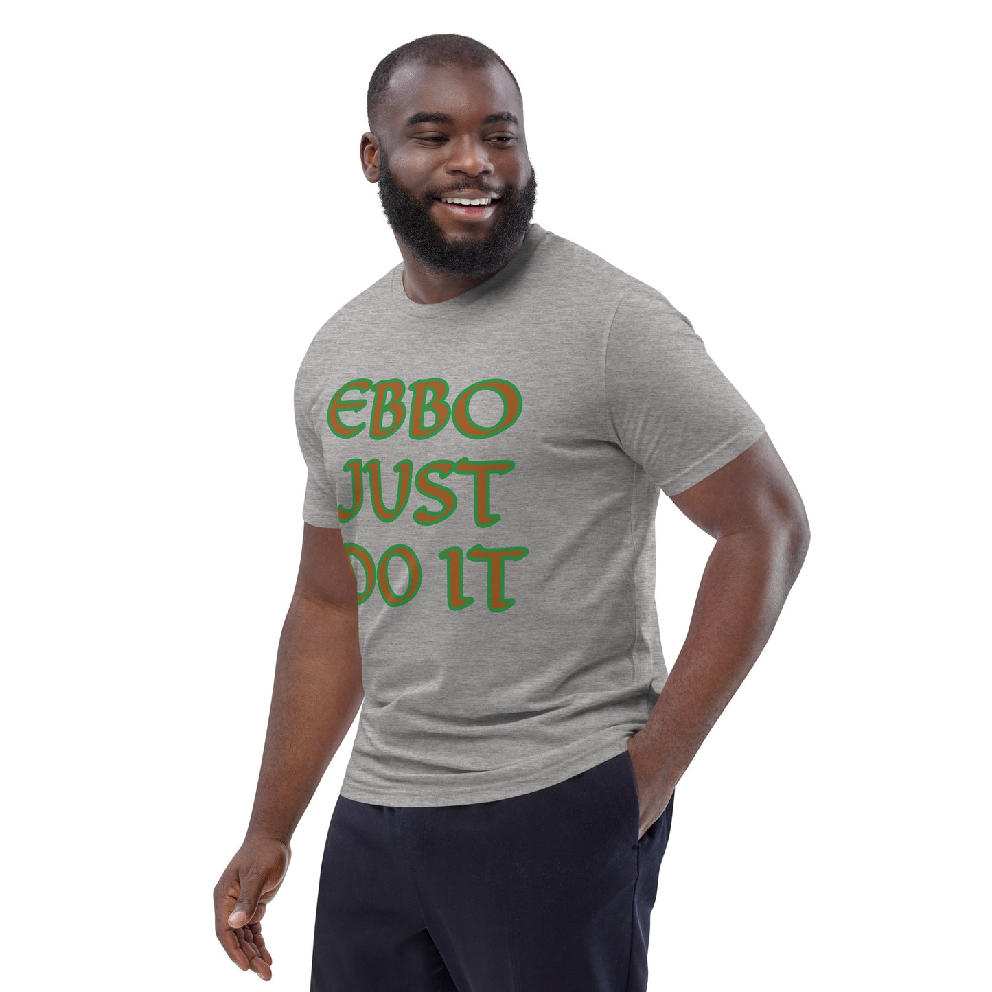 Ebbo Just Do It Isese reverse Unisex organic cotton t-shirt