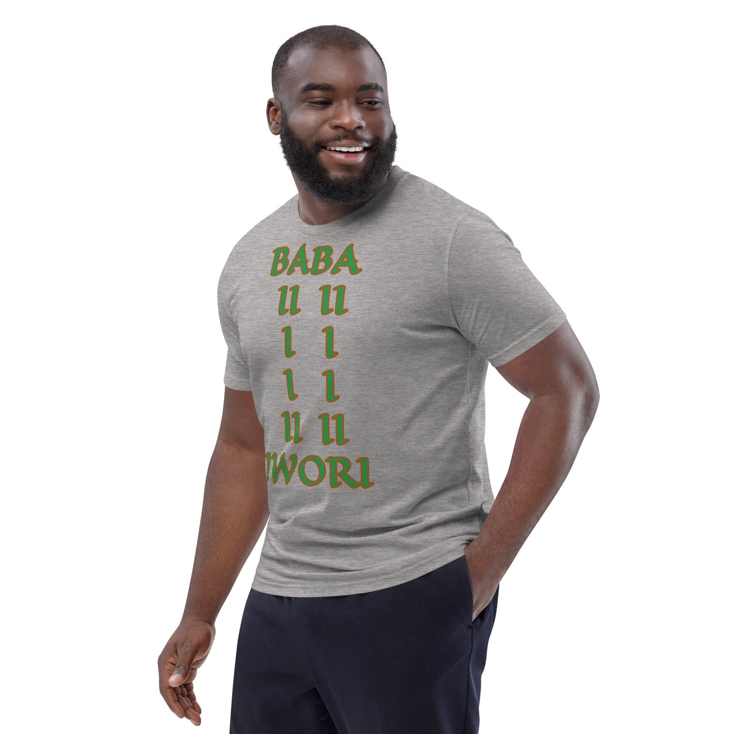 Baba Iwori Isese Unisex organic cotton t-shirt