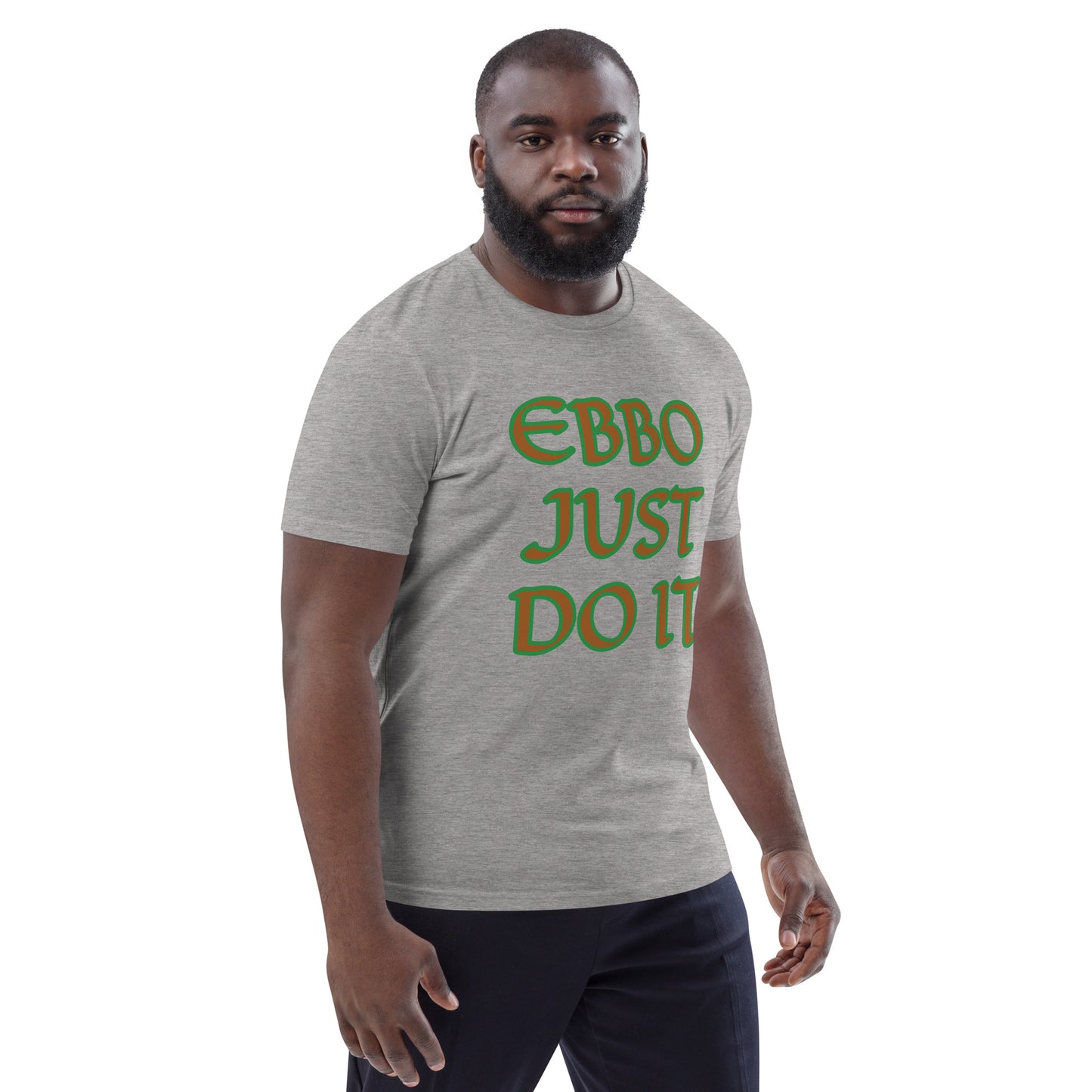 Ebbo Just Do It Isese reverse Unisex organic cotton t-shirt