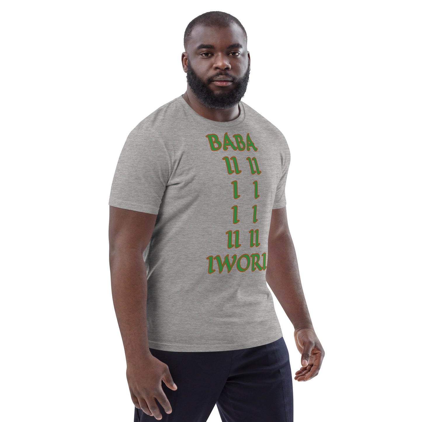 Baba Iwori Isese Unisex organic cotton t-shirt