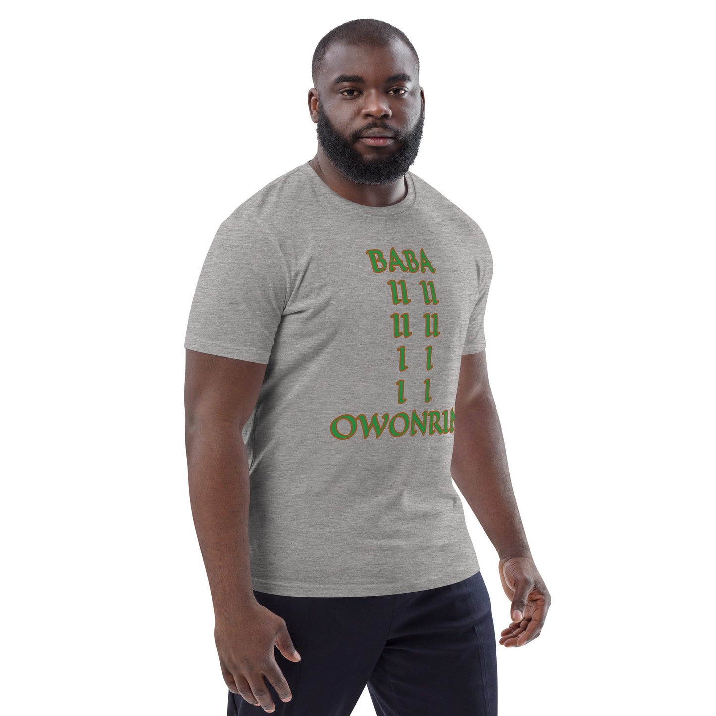 Baba Owonrin Isese Unisex organic cotton t-shirt