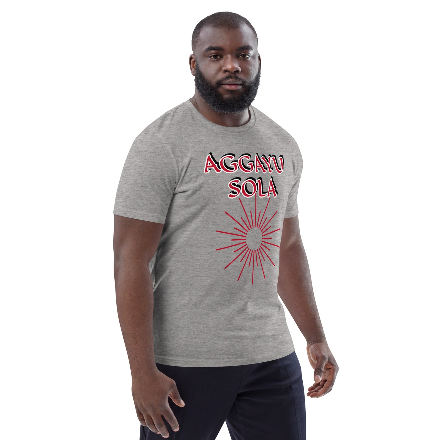 Aggayu Sola 1 Unisex organic cotton t-shirt