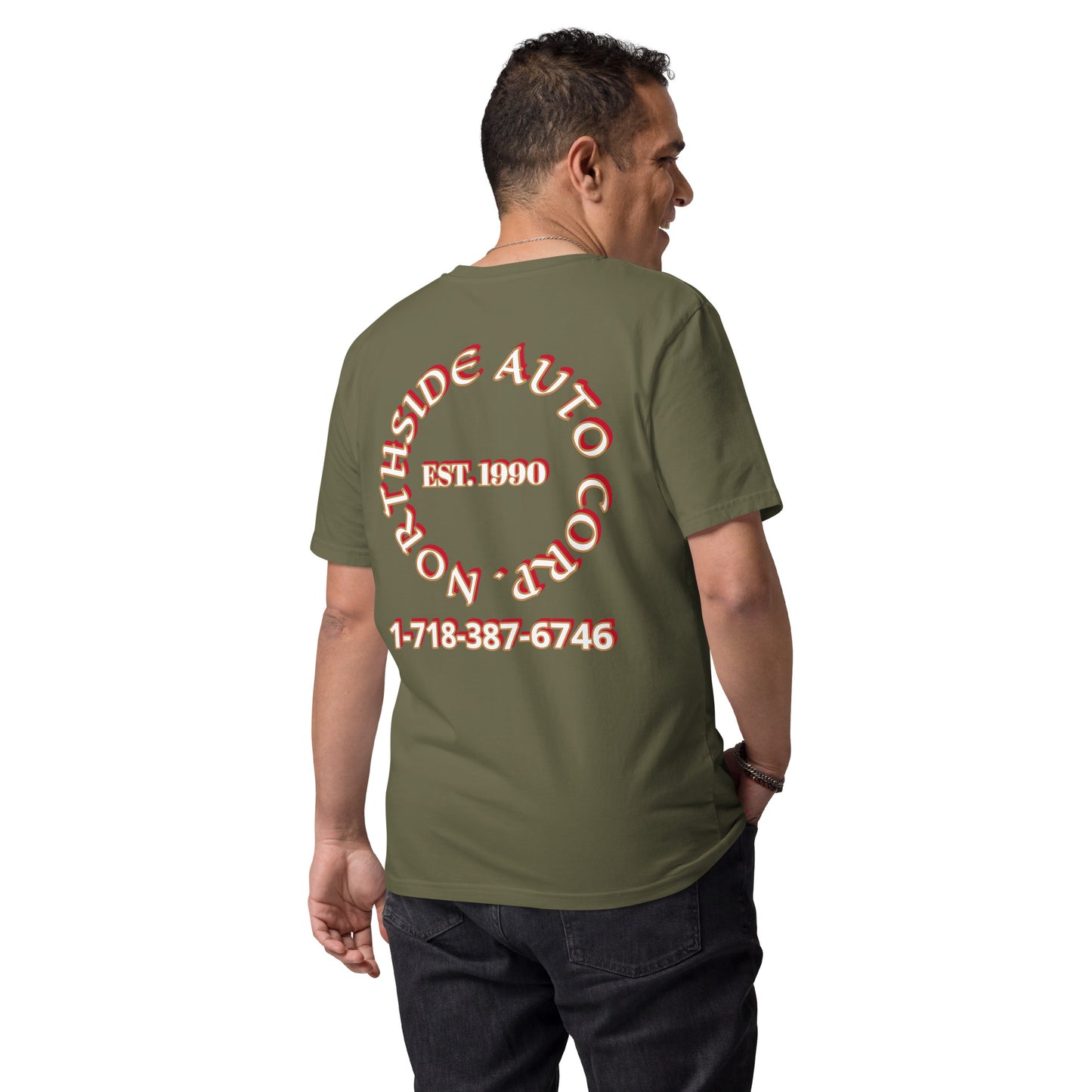 Northside Auto Unisex organic cotton t-shirt