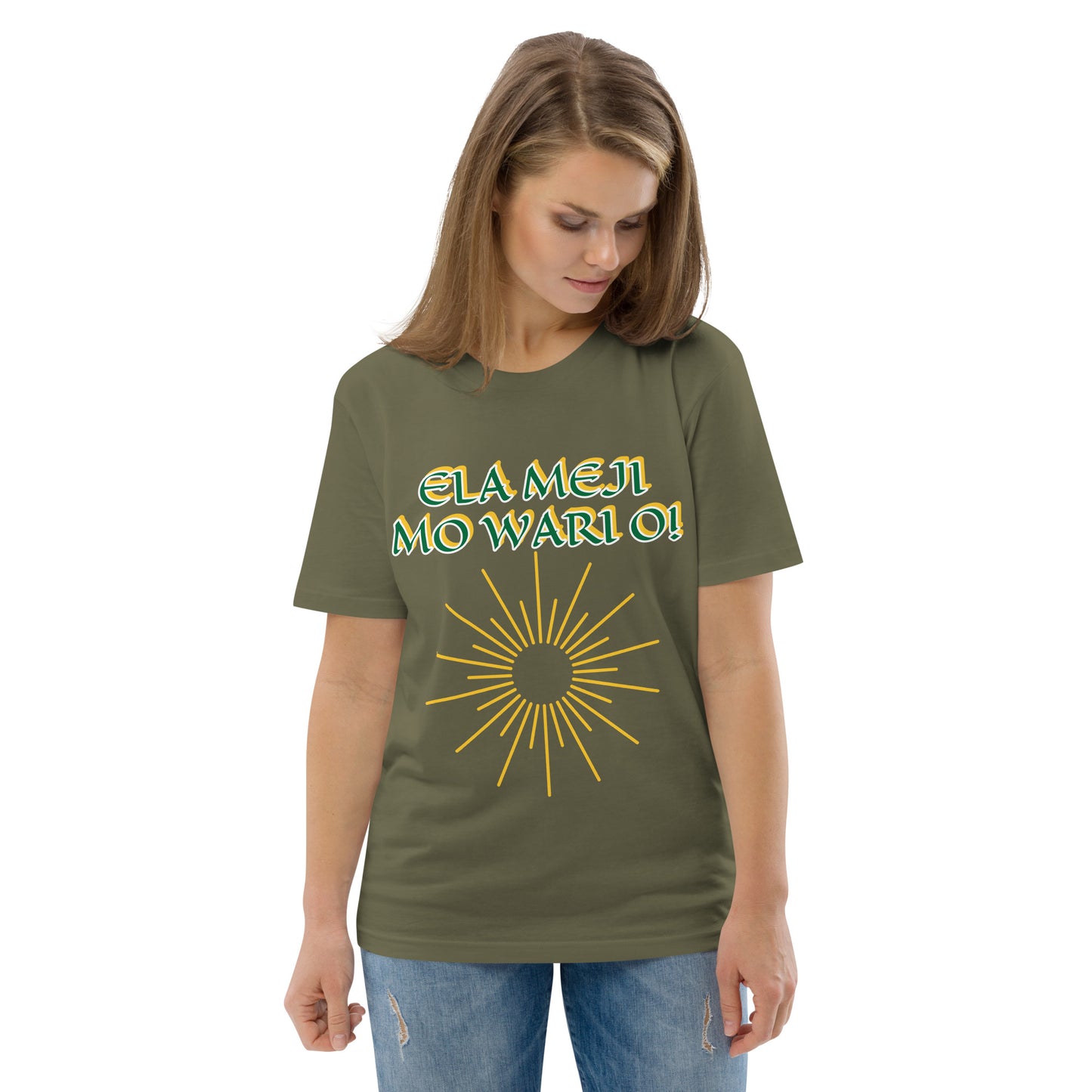 ELA Meji Lucumi Unisex organic cotton t-shirt