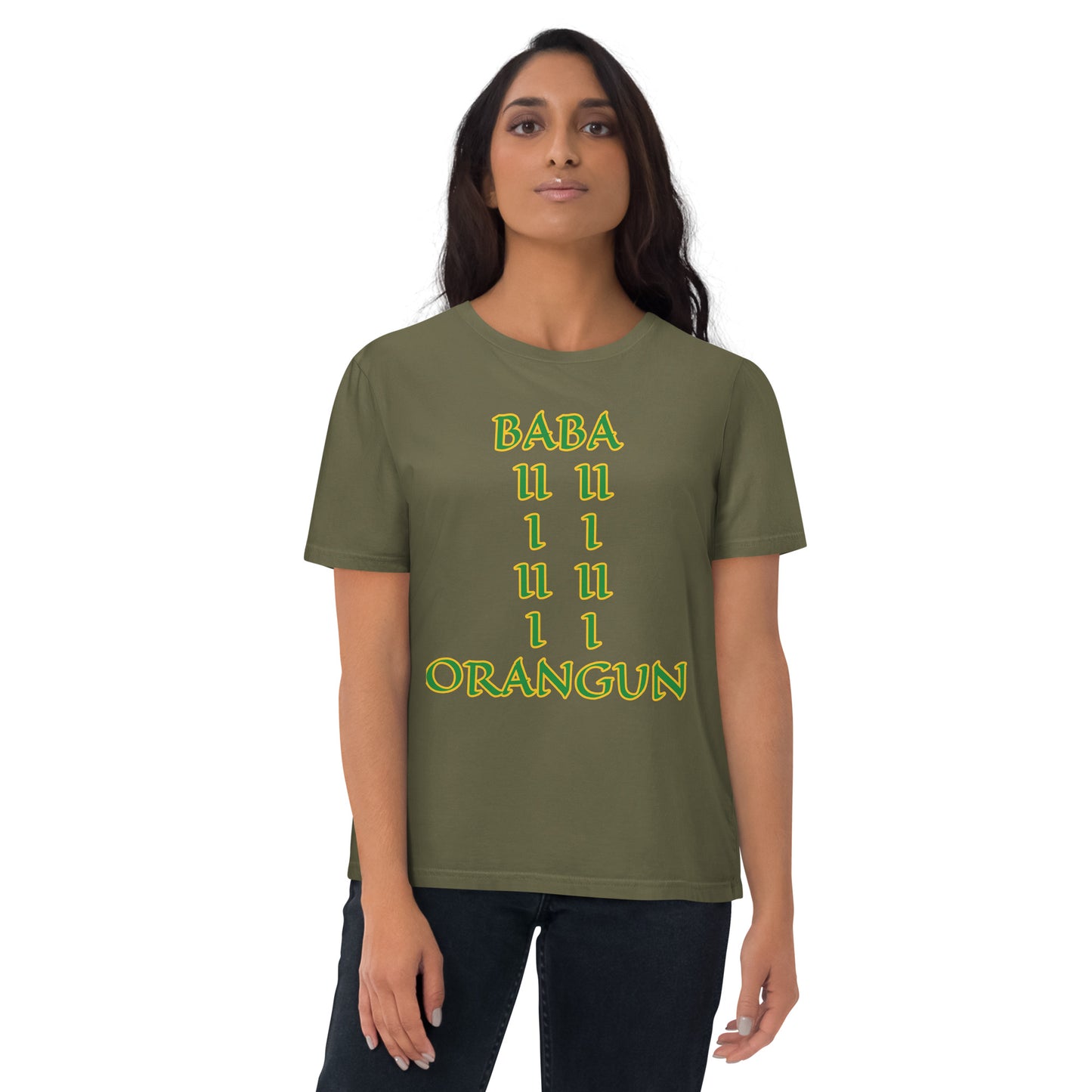 Baba Orangun Lucumi Unisex organic cotton t-shirt