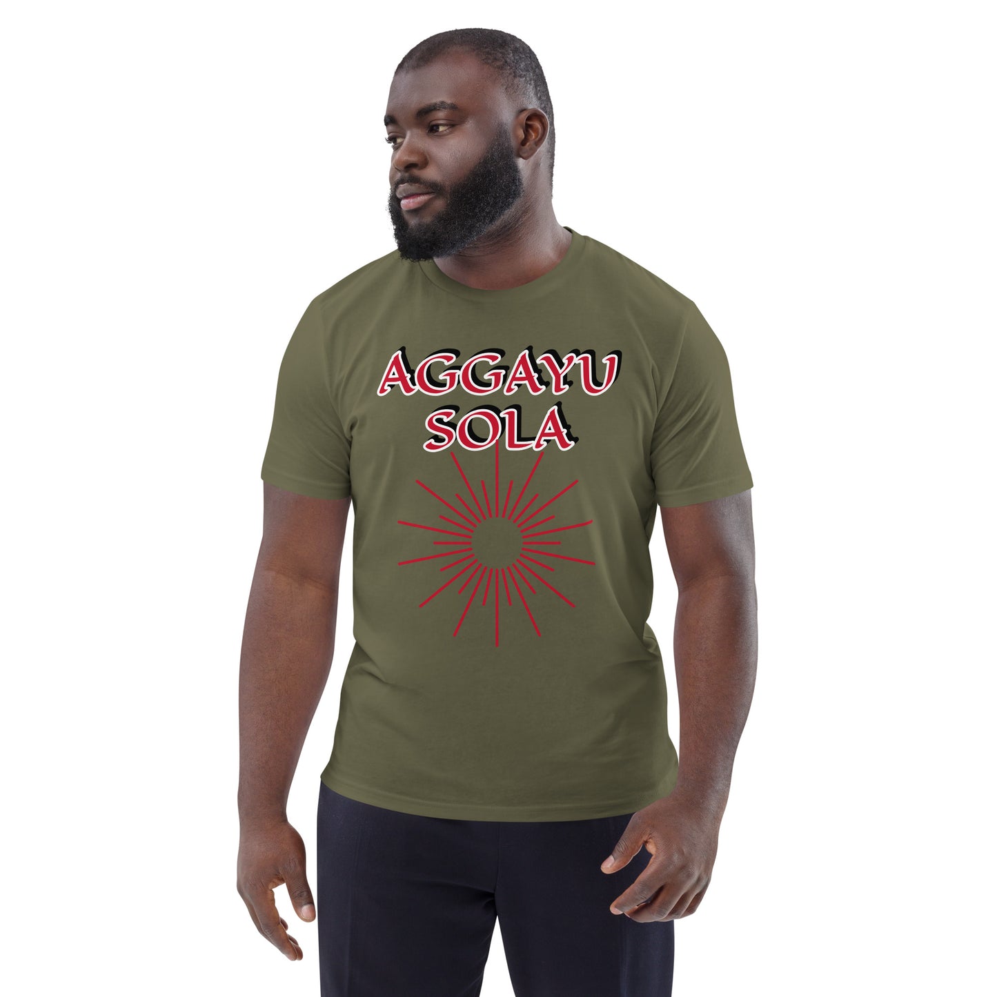 Aggayu Sola 1 Unisex organic cotton t-shirt