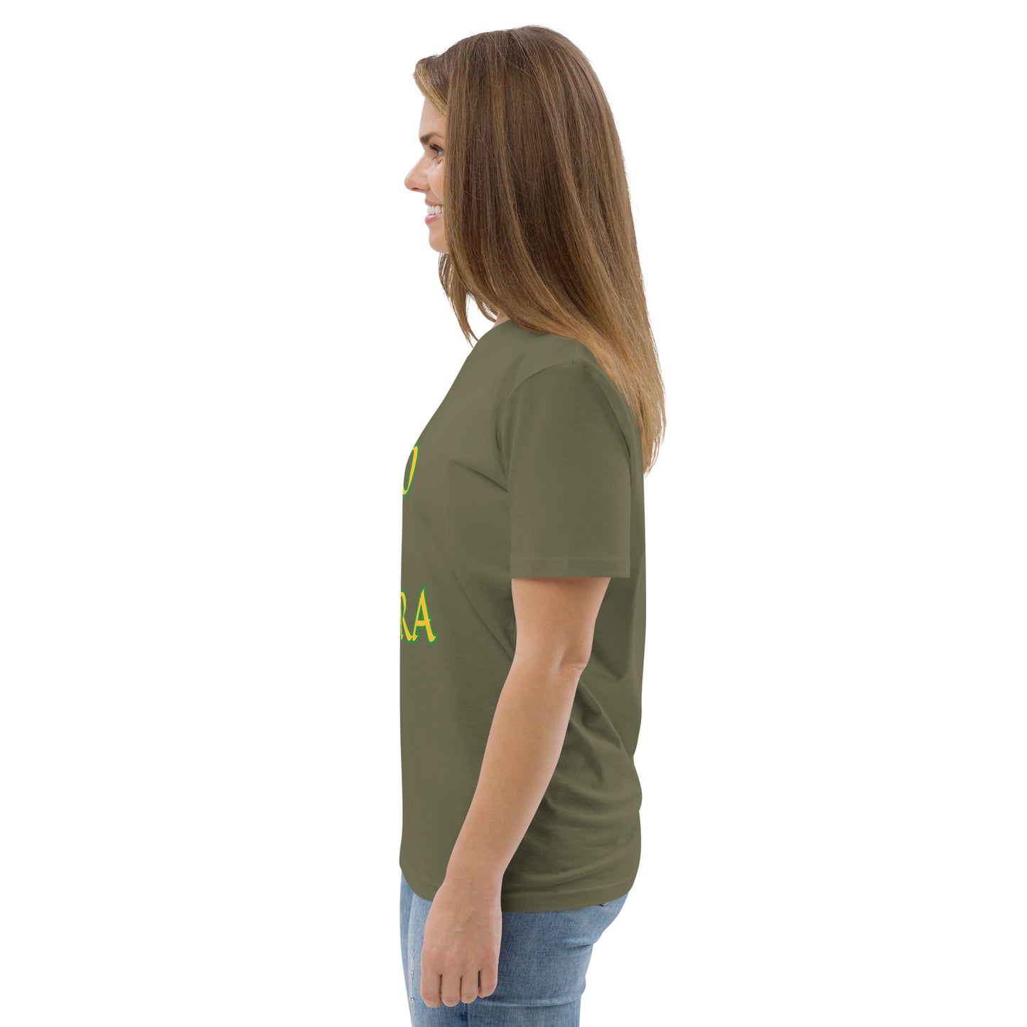 Ebbo is Odara Lucumi Reverse Unisex organic cotton t-shirt