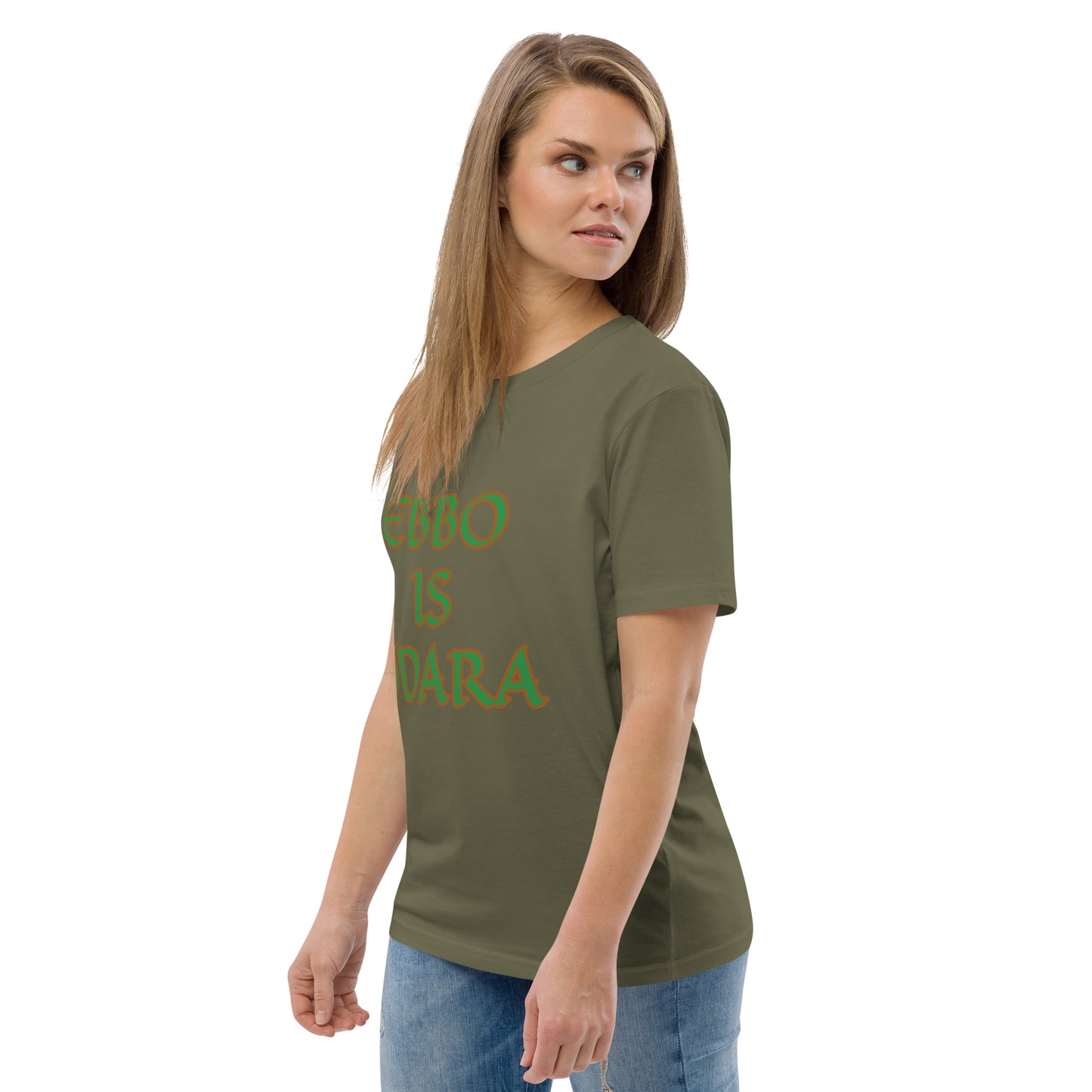 Ebbo is Odara Isese Unisex organic cotton t-shirt