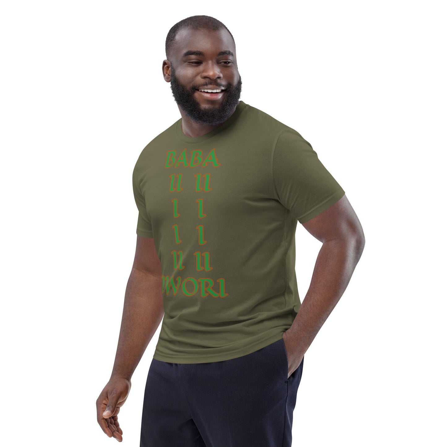 Baba Iwori Isese Unisex organic cotton t-shirt