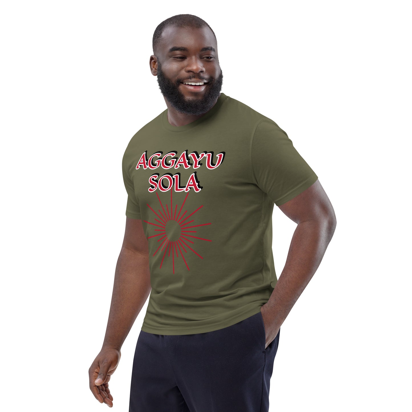 Aggayu Sola 1 Unisex organic cotton t-shirt