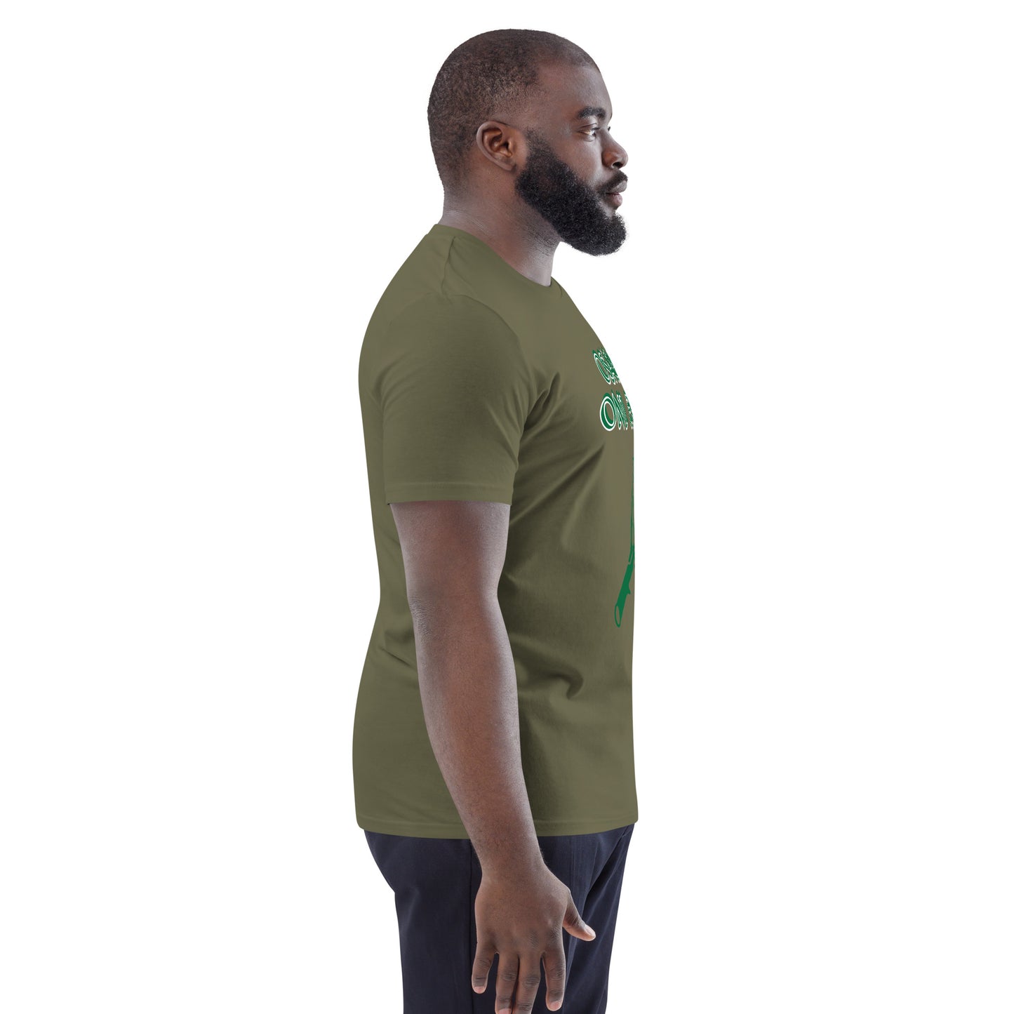 Osain Lucumi Green Unisex organic cotton t-shirt