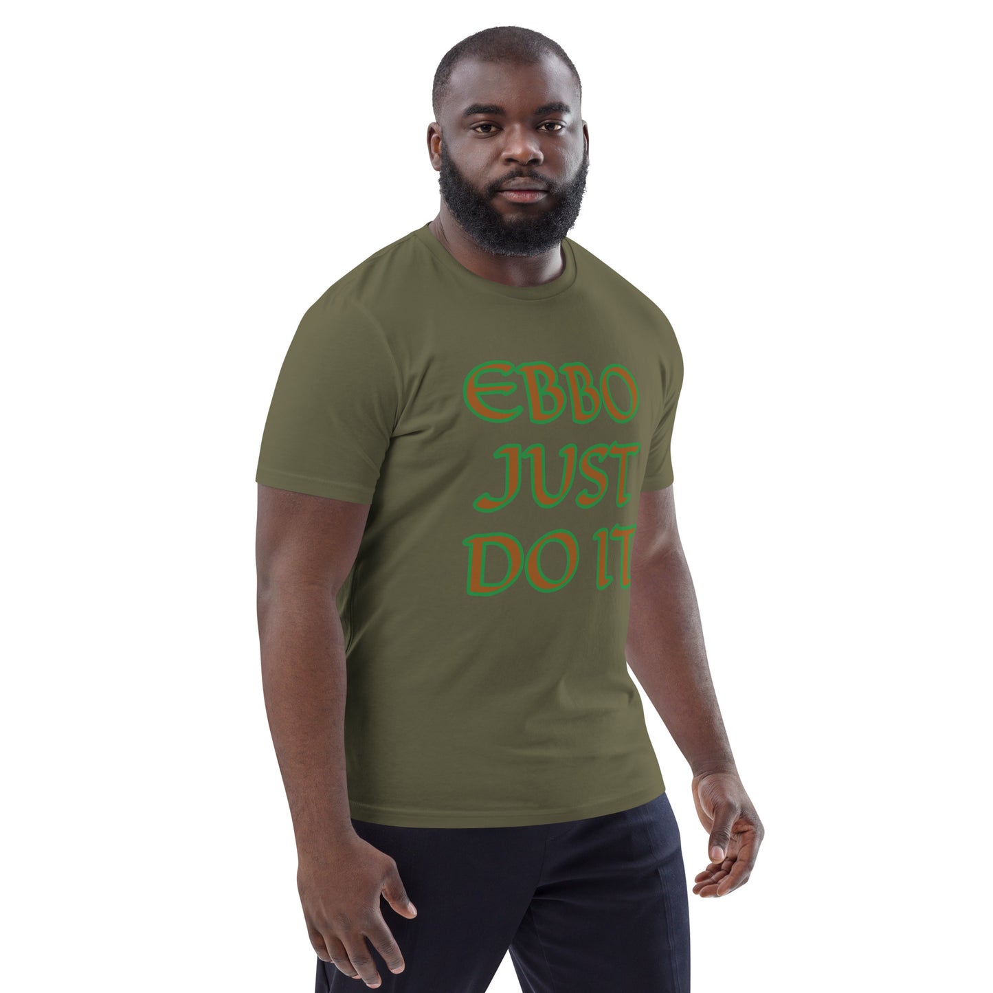 Ebbo Just Do It Isese reverse Unisex organic cotton t-shirt