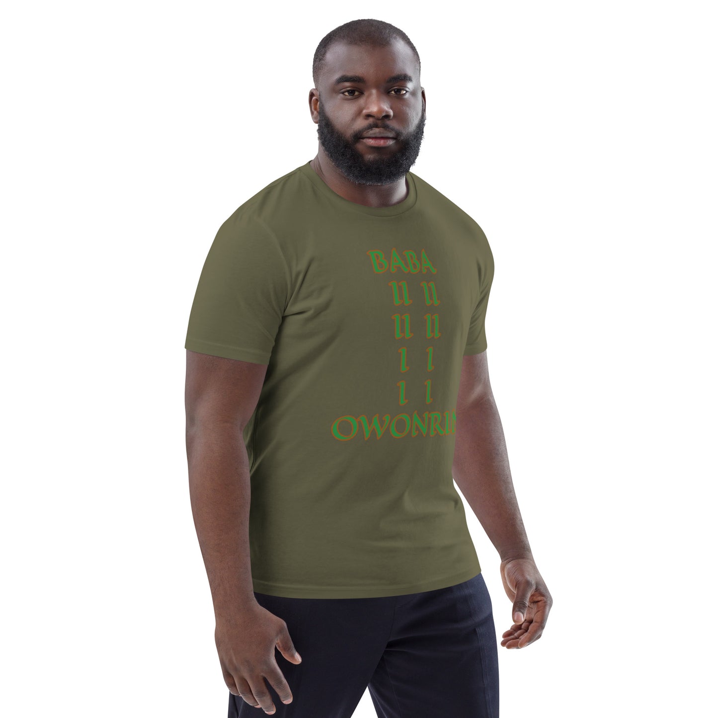 Baba Owonrin Isese Unisex organic cotton t-shirt